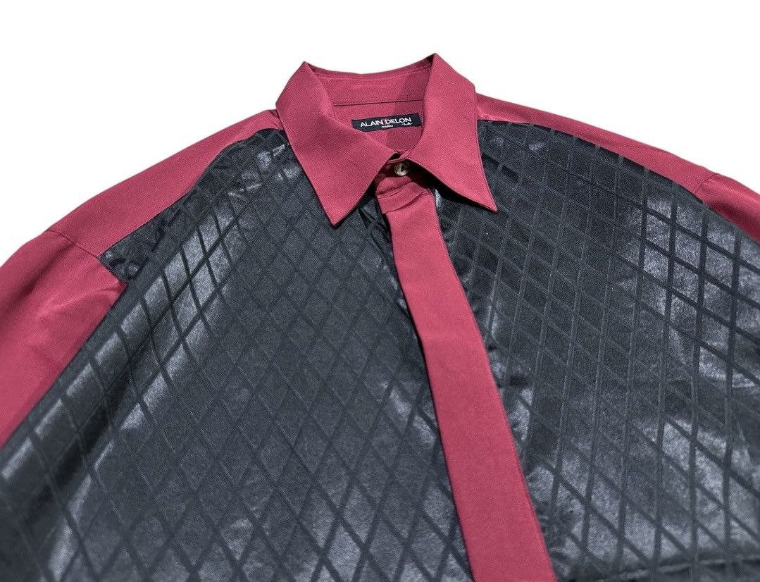 ALAIN DELON 🔥 Avant Garde Vintage Alain Delon Shirt Long Sleeve Size US XL / EU 56 / 4 - 6 Thumbnail