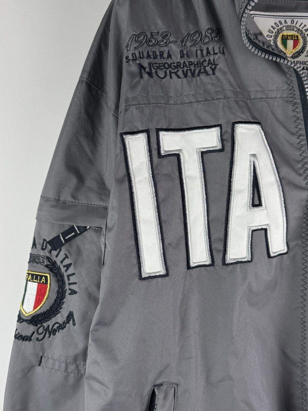 Beverly Hills Polo Club Geographical Norway Royal Polo MCMLIII Italy 🇮🇹 Jacket Size US M / EU 48-50 / 2 - 3 Thumbnail