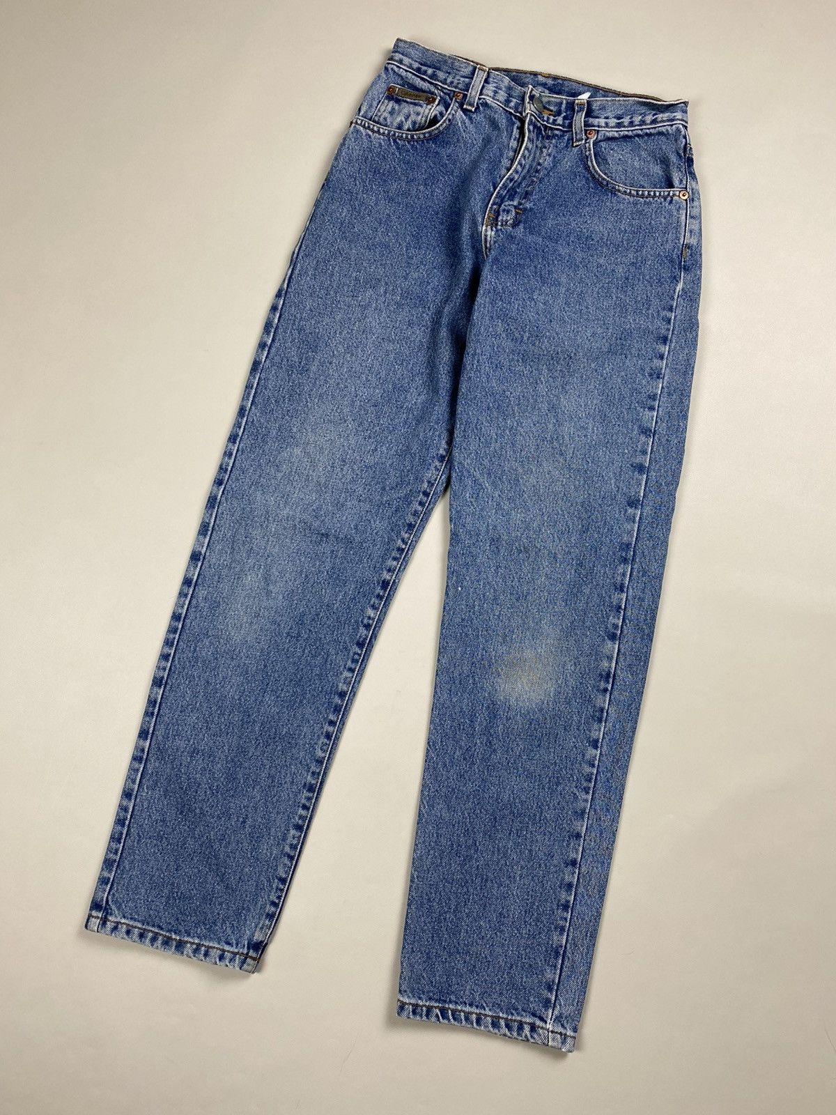 Calvin Klein × Vintage Calvin Klein Vintage 90s washed denim ladies jeans size 6 Size 28" / US 6 / IT 42 - 4 Thumbnail