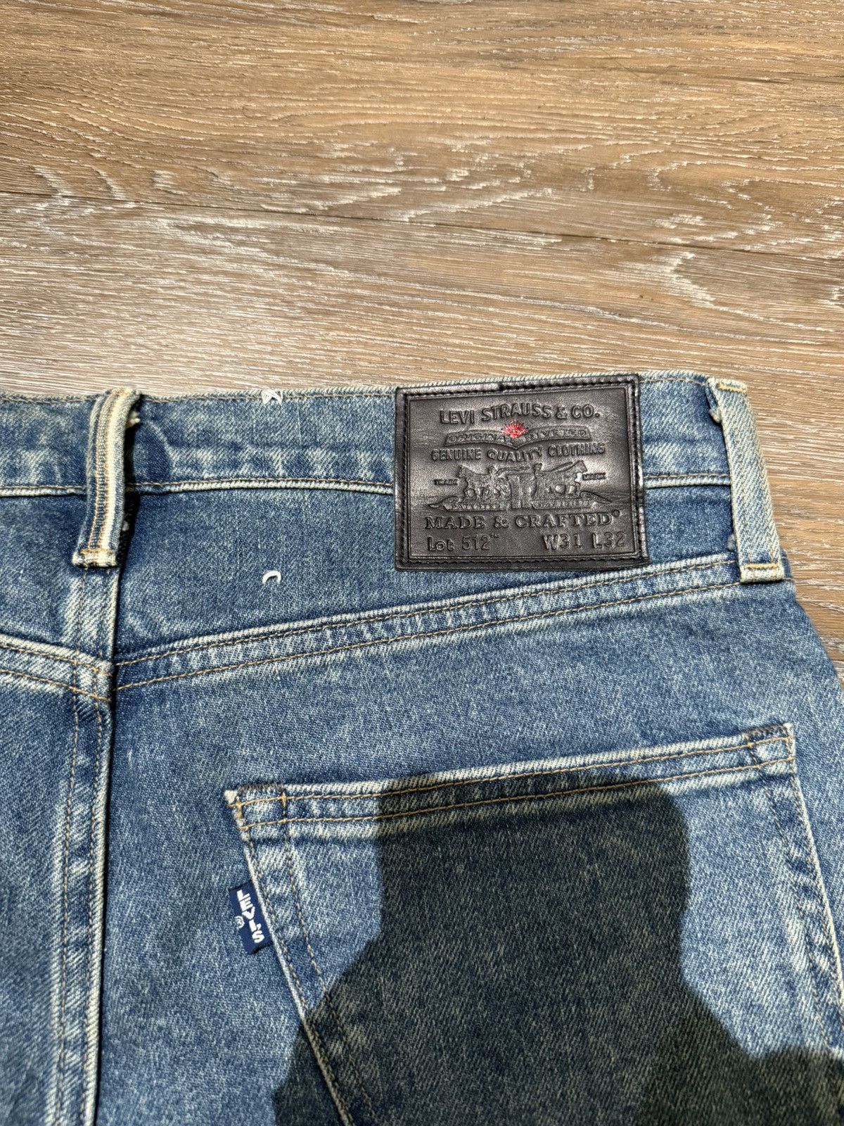 Japanese Brand × Levi's × Levi's Made & Crafted Selvedge Denim, Japan Levi’s Made and crafted blue jeans. Size US 31 - 4 Thumbnail