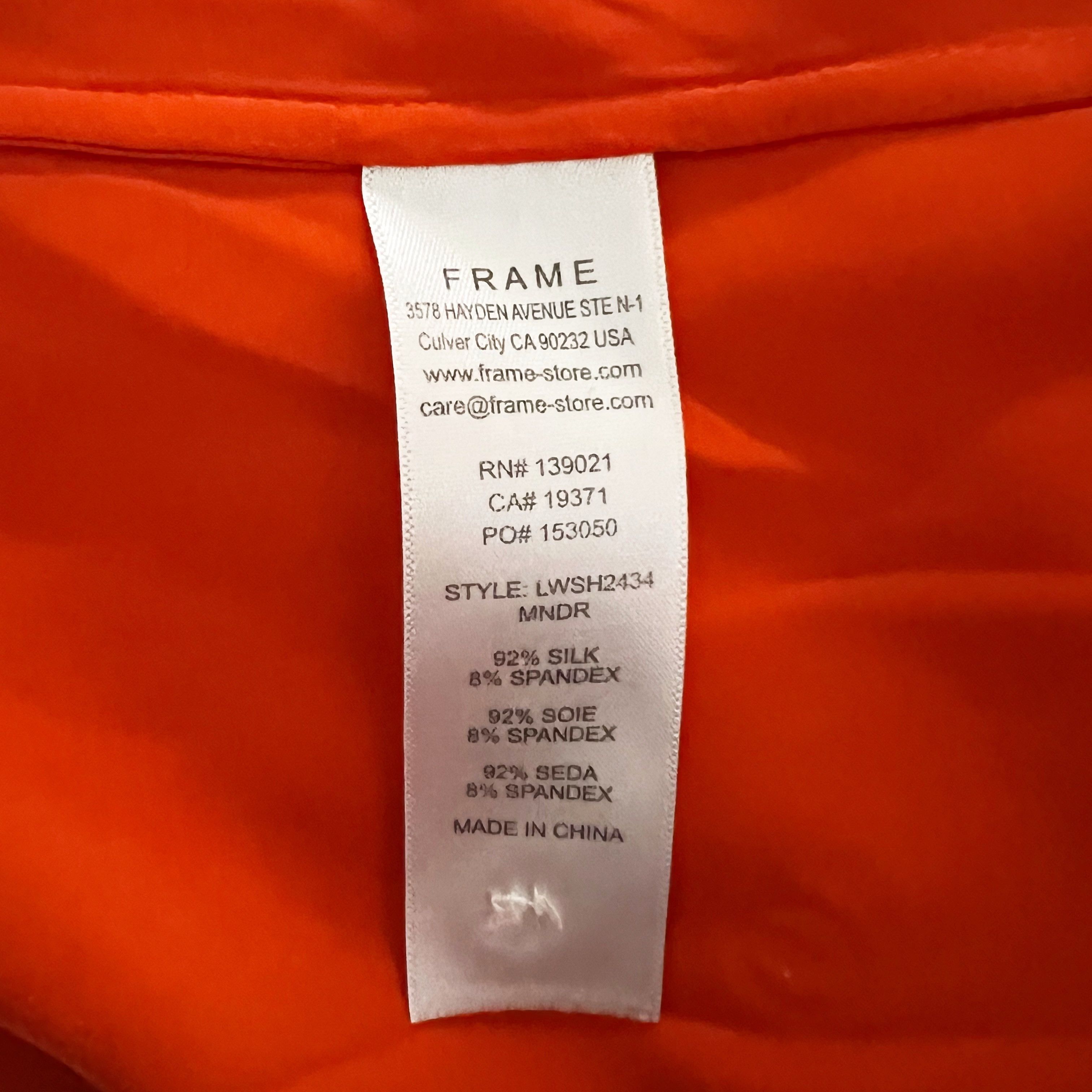 Frame Frame Women's Standard Stretch Silk Size XL / US 12-14 / IT 48-50 - 3 Thumbnail