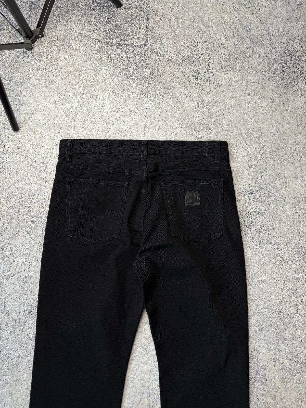Carhartt Vintage Carhartt Wip Black Jeans Cargo Y2K Size US 34 / EU 50 - 2 Thumbnail