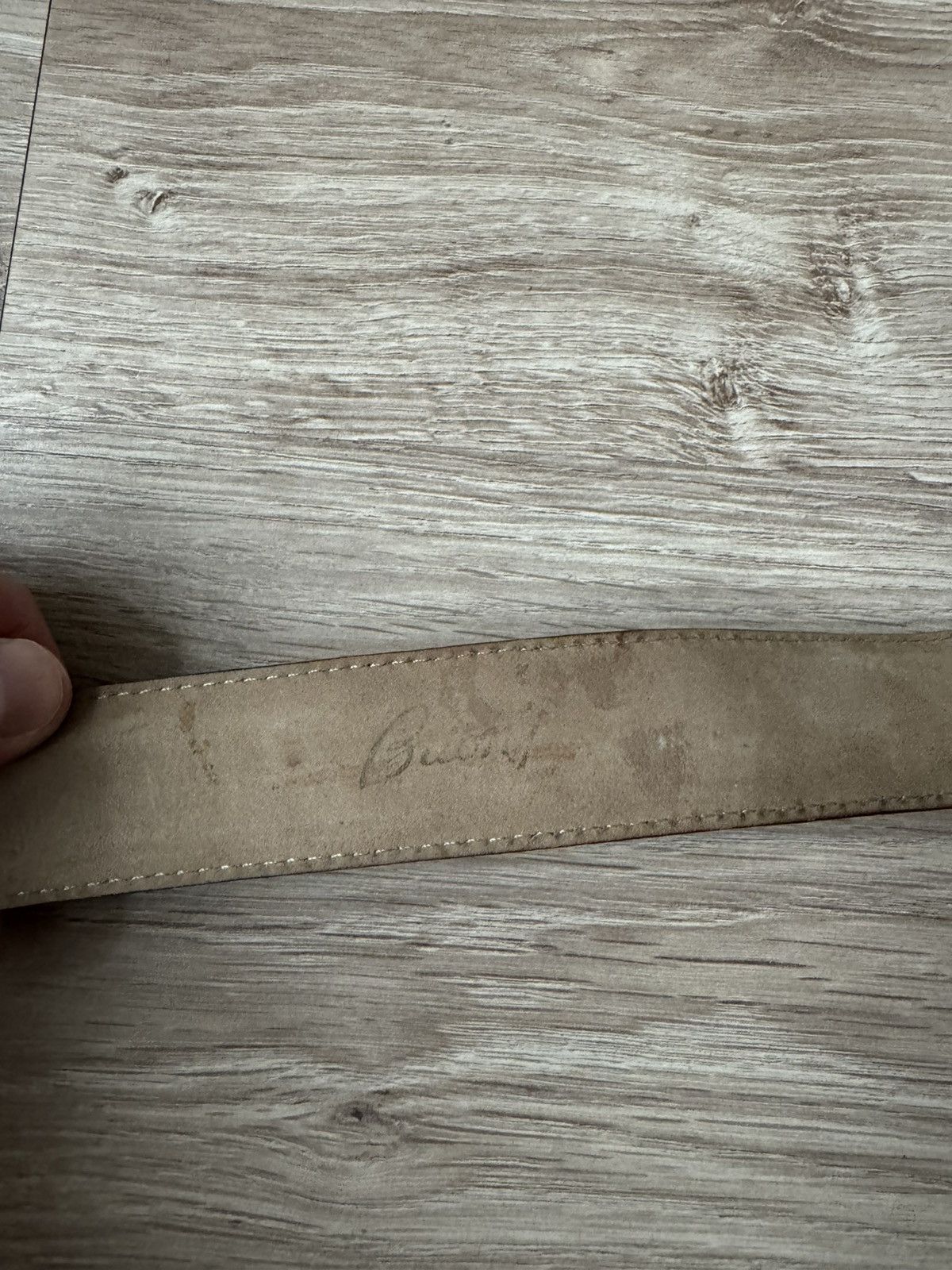 Brioni × Vintage Vintage Brioni Genuine Crocodile Leather Belt Size ONE SIZE - 7 Thumbnail