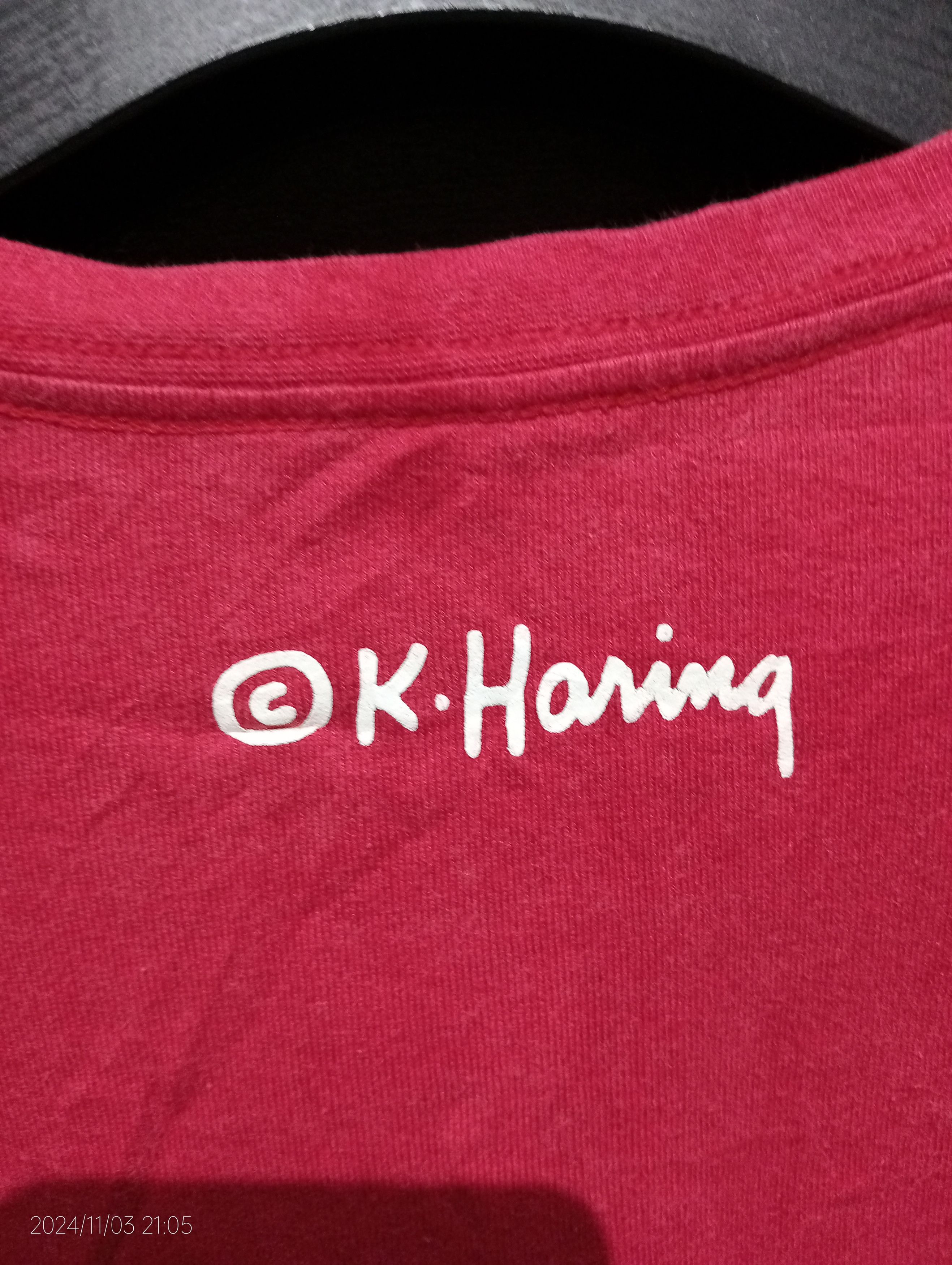 Keith Haring Vintage Keith Haring Radiant Baby Long Sleeve Tshirt Rare Size US S / EU 44-46 / 1 - 4 Thumbnail