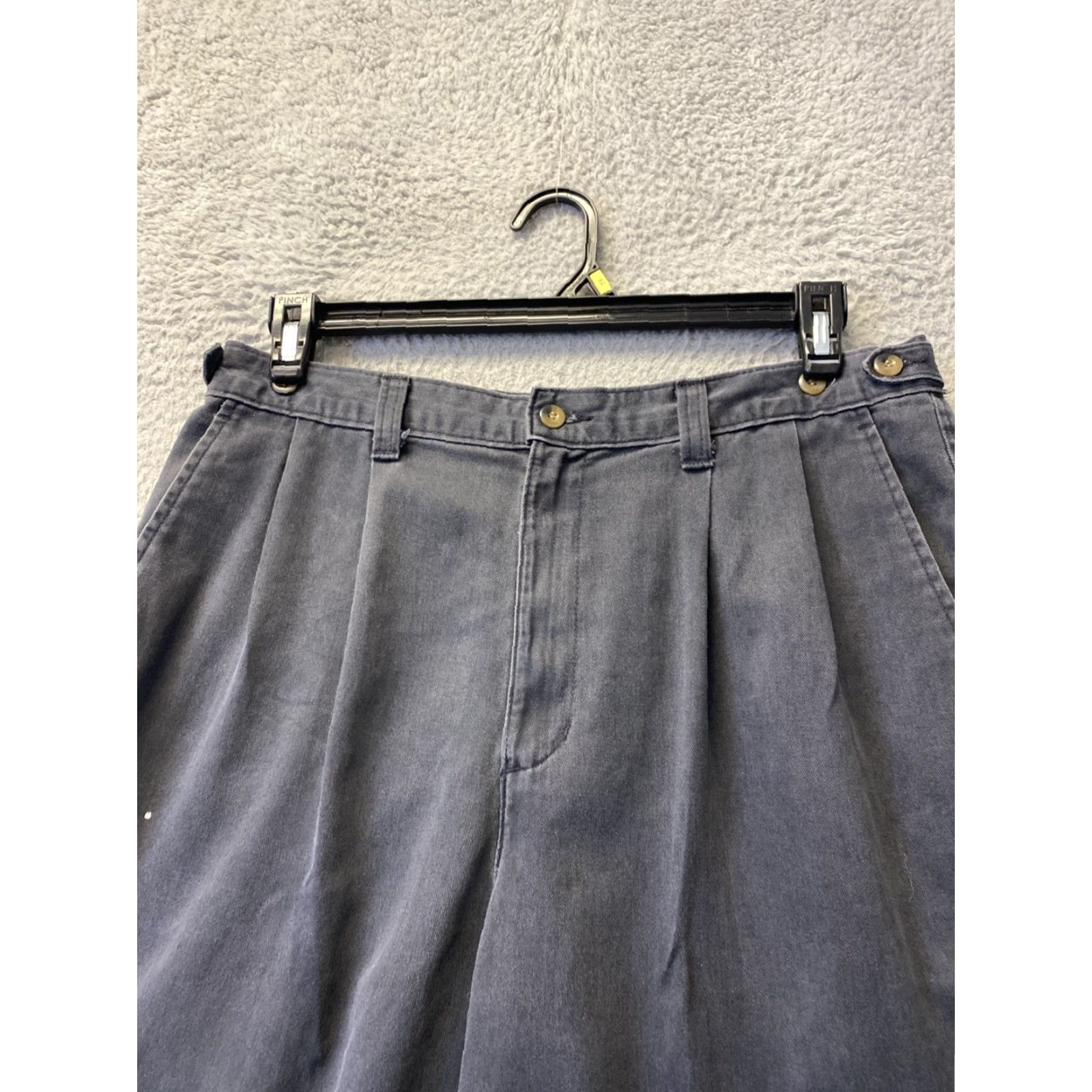 Dockers VINTAGE Dockers Men's Classic Fit Faded Black Casual Pants Size 36x38 Cotton Khakis Size US 36 / EU 52 - 2 Thumbnail