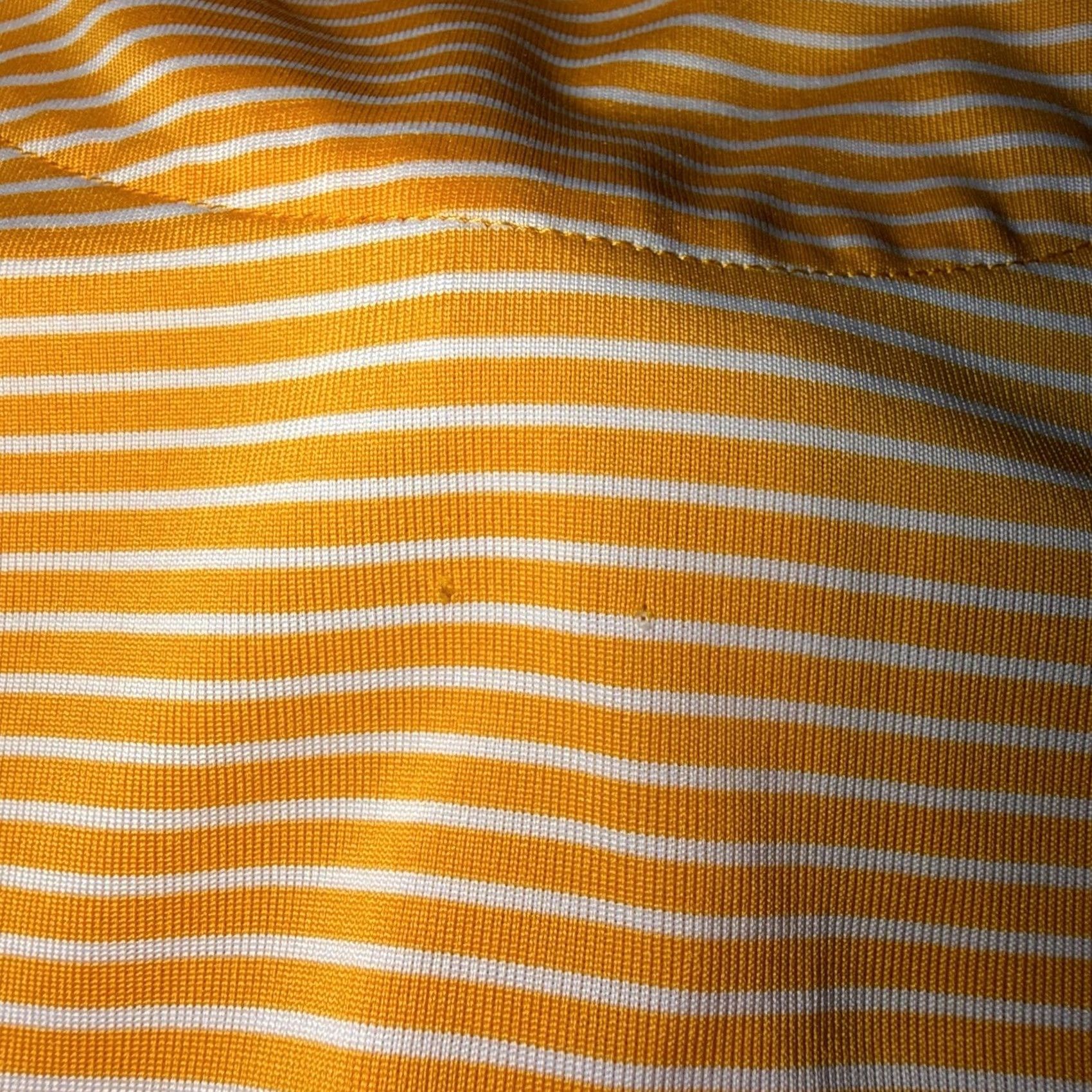 Vintage Donald Ross Oakmont Country Club Polo Shirt Mens M OCC Logo Orange Striped Golf Classic, Preppy, Sports Shirt Size US M / EU 48-50 / 2 - 5 Thumbnail