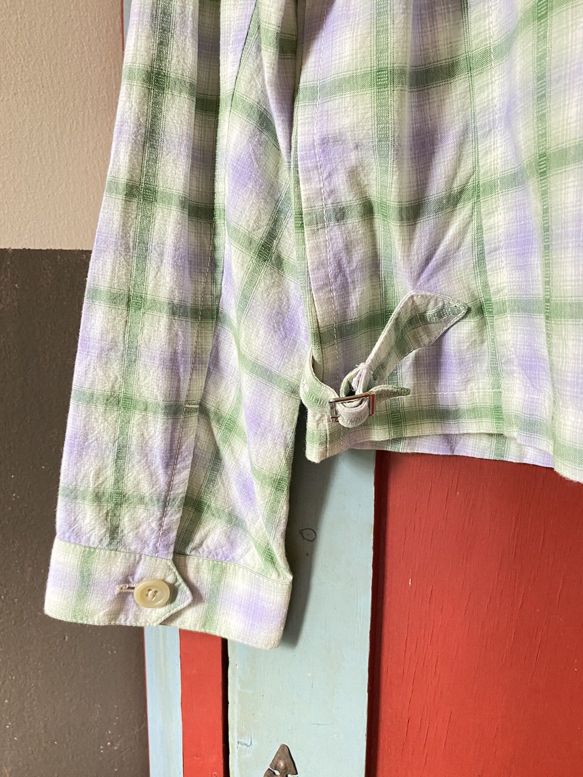 Coleman Coleman Pastel Plaid Western-Style Jacket shirt Size M / US 6-8 / IT 42-44 - 15 Thumbnail