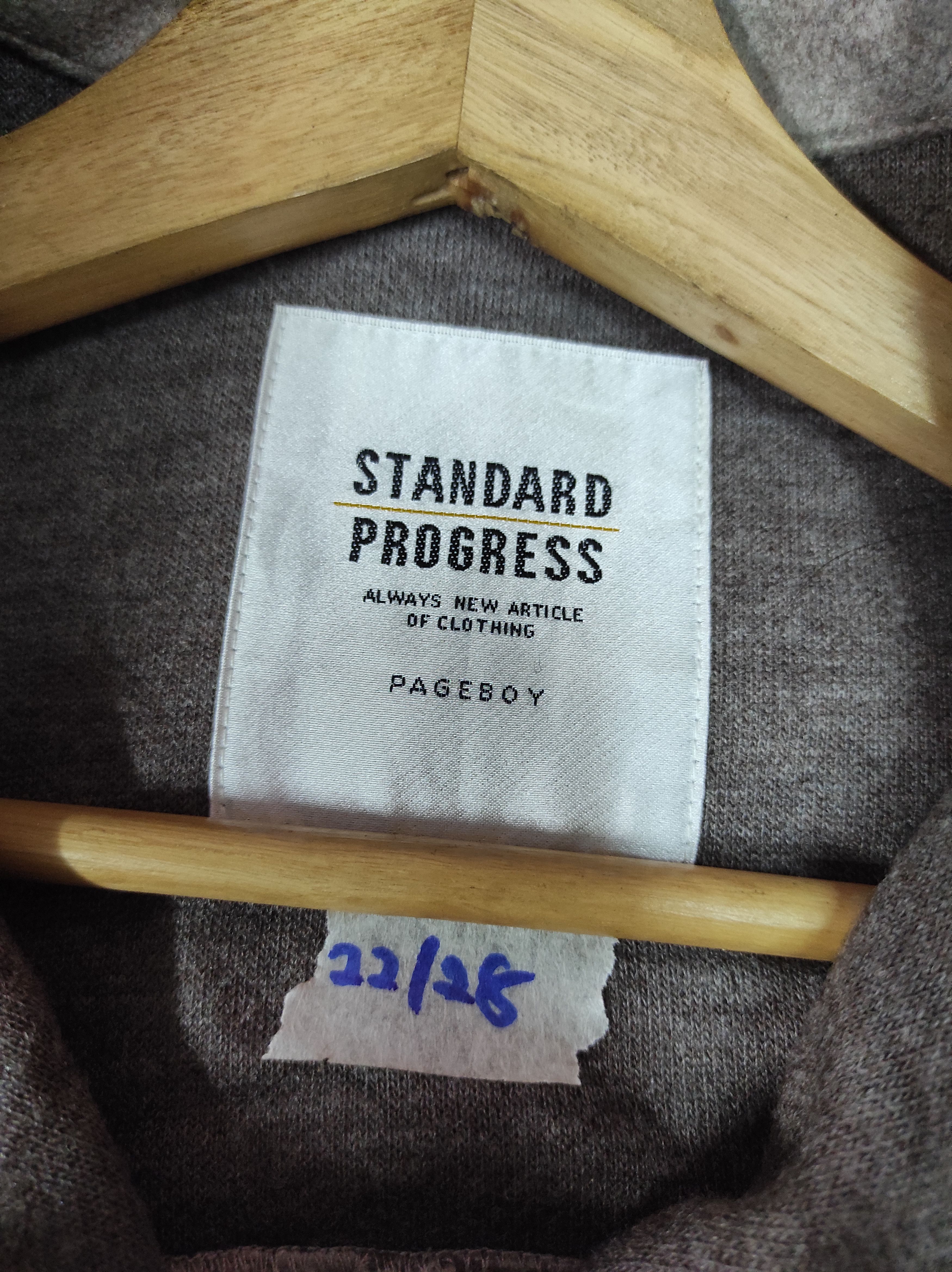 Japanese Brand PAGEBOY STANDARD PROGRESS JACKET SHIRT OVERSIZED BAGGY Size ONE SIZE - 6 Thumbnail