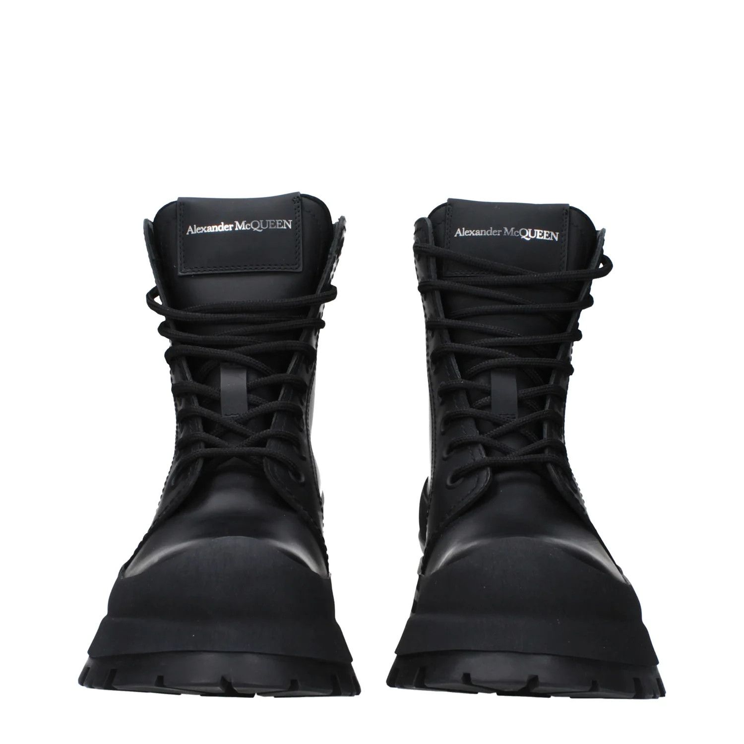 Alexander McQueen ob1o1e0225 Leather Ankle Boots in Black Size US 10 / EU 43 - 3 Thumbnail