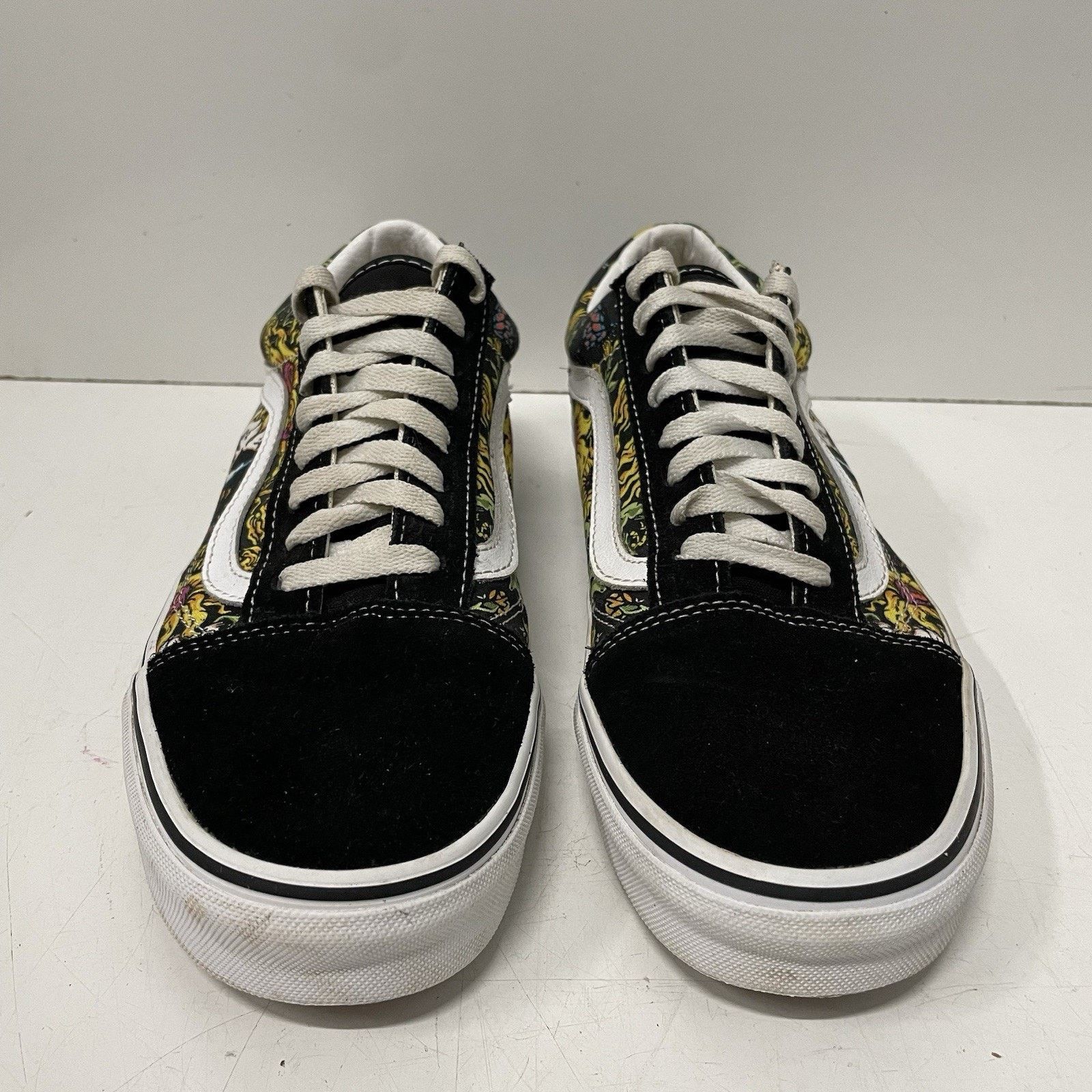 Vans Vans Old Skool Men 9.5 Beauty Skull Canvas Suede Skate Shoes Size US 9.5 / EU 42-43 - 4 Thumbnail