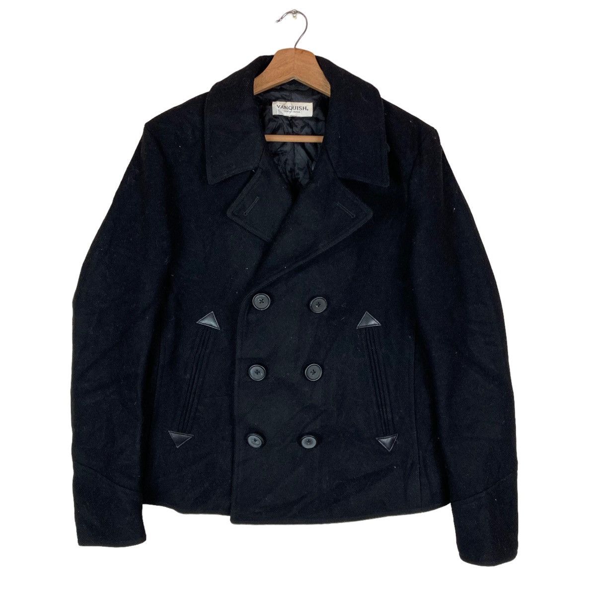 Vanquish Vintage Vanquish Tokyo Japan Double Breasted Coat Jacket Size US M / EU 48-50 / 2 - 1 Thumbnail
