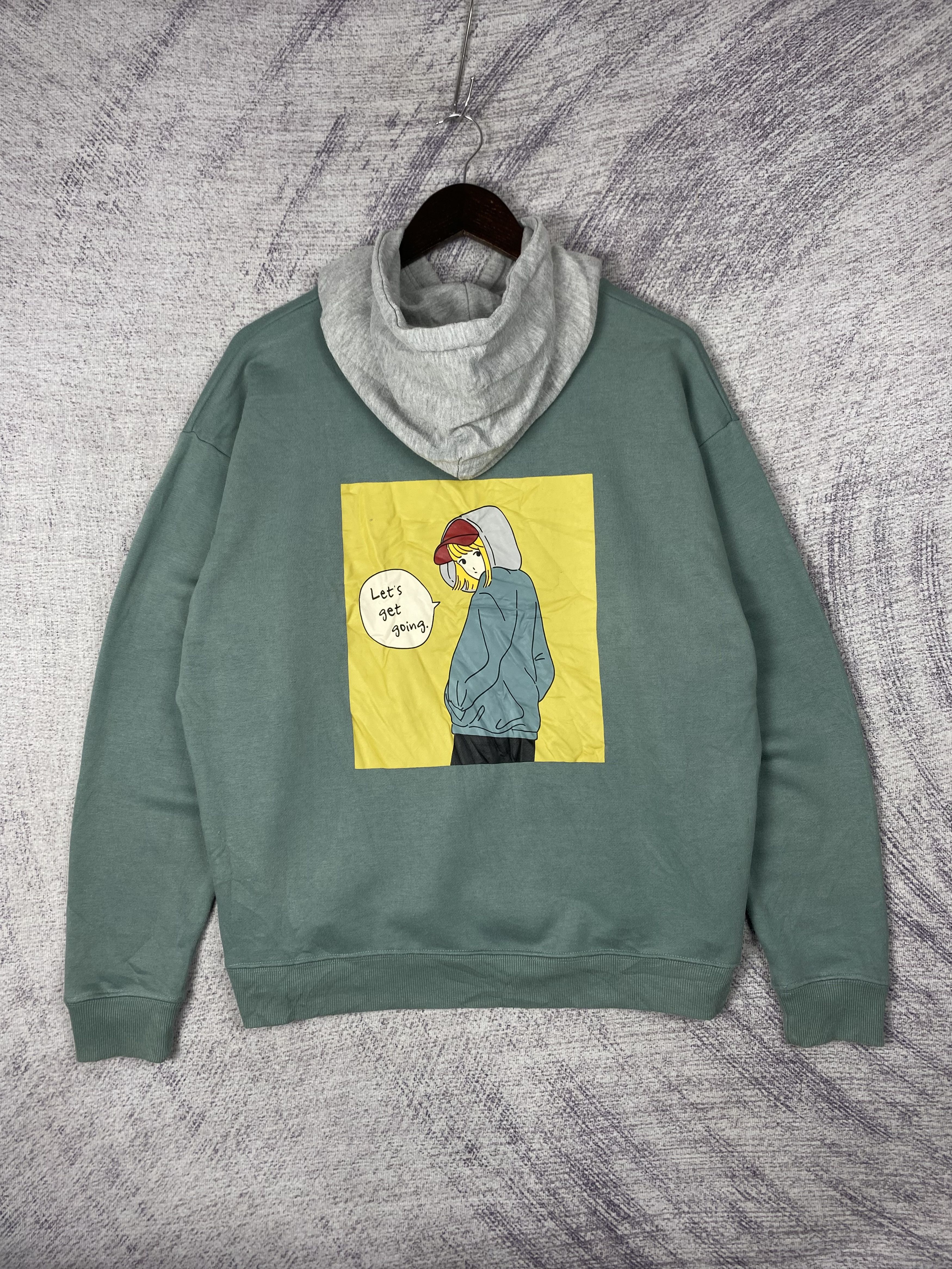 Japanese Brand Vintage Red Cap Girl Pullover Hoodies Size US M / EU 48-50 / 2 - 5 Thumbnail