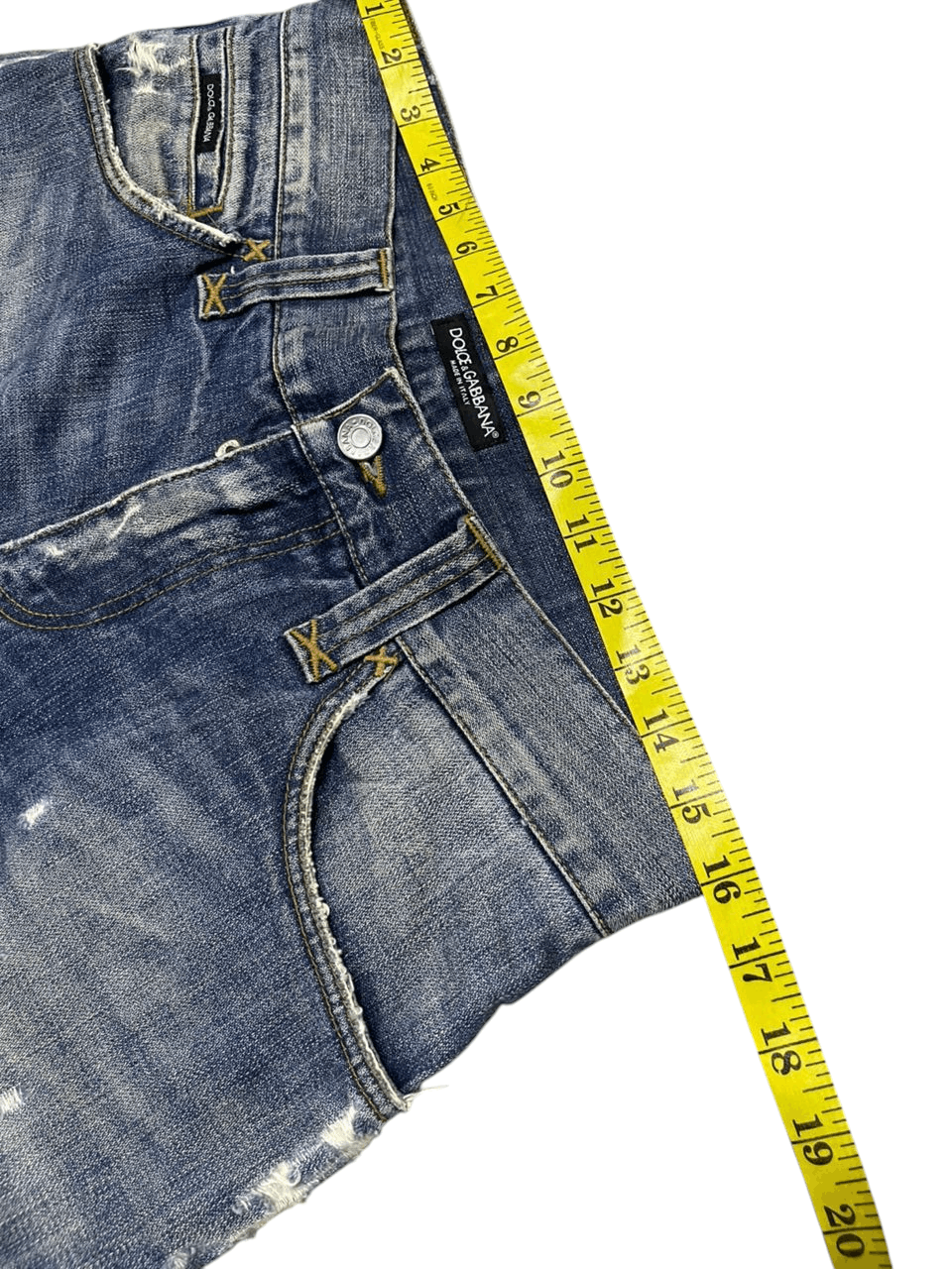 Dolce & Gabbana Vintage Dolce & Gabbana Distressed Denim Size US 32 / EU 48 - 9 Thumbnail