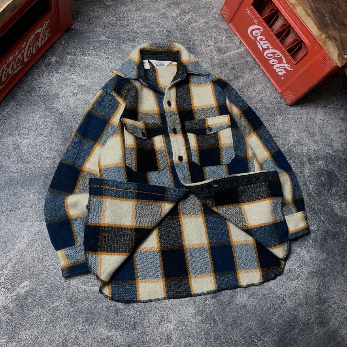 Woolrich Woolen Mills Woolrich Wool Outer Button Up Shirt Size US M / EU 48-50 / 2 - 6 Thumbnail