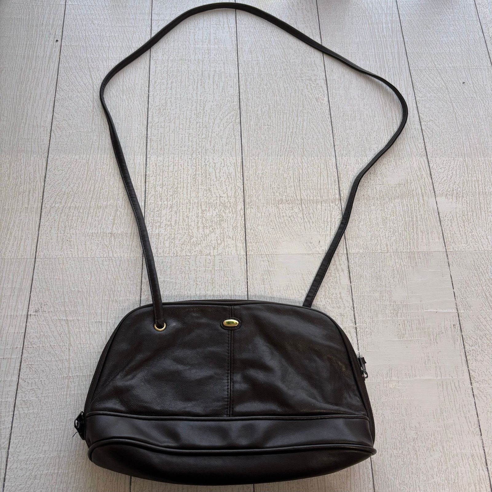 Other CB Collections Brown Leather Crossbody Purse Size ONE SIZE - 3 Thumbnail