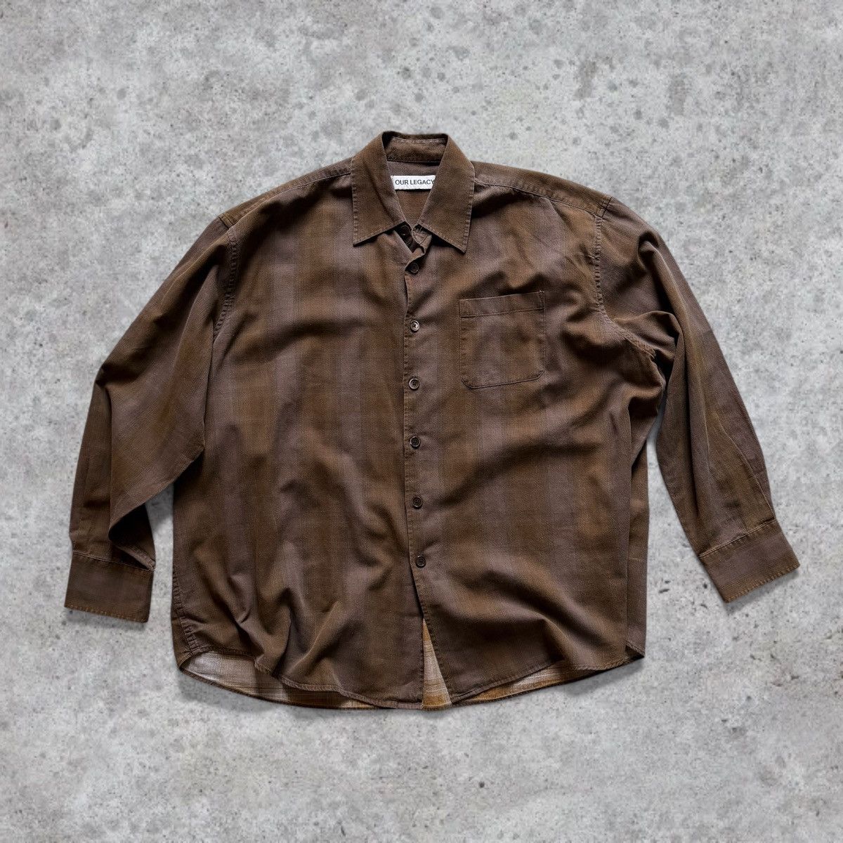 Our Legacy Our Legacy Enfants Borrowed Shirt Size US S / EU 44-46 / 1 - 1 Thumbnail
