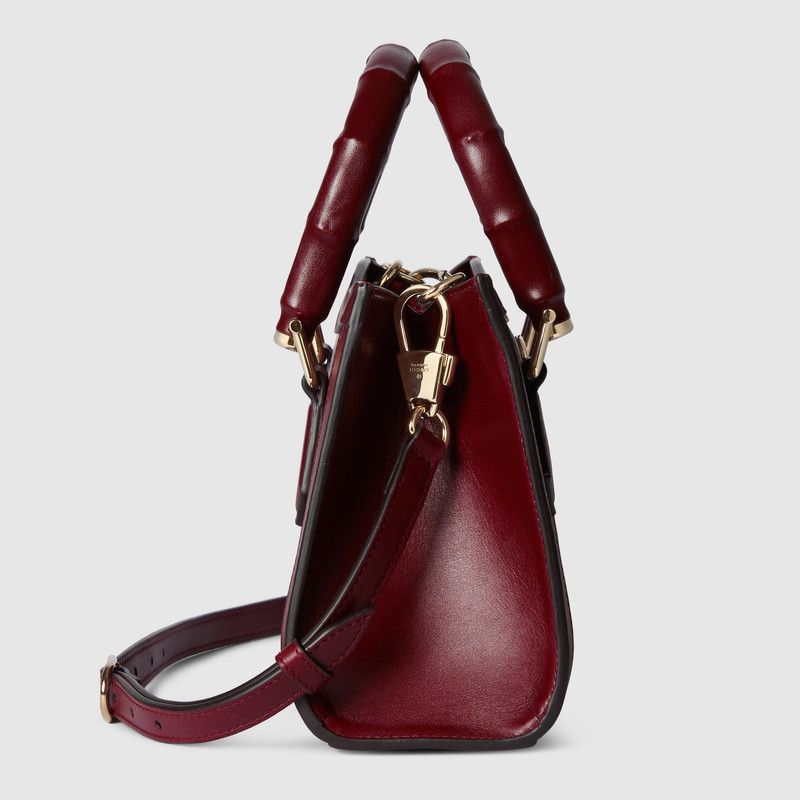 Gucci o1la5ras0526 Size: OS / Gucci Diana Small Tote Bag Burgundy Size ONE SIZE - 8 Thumbnail