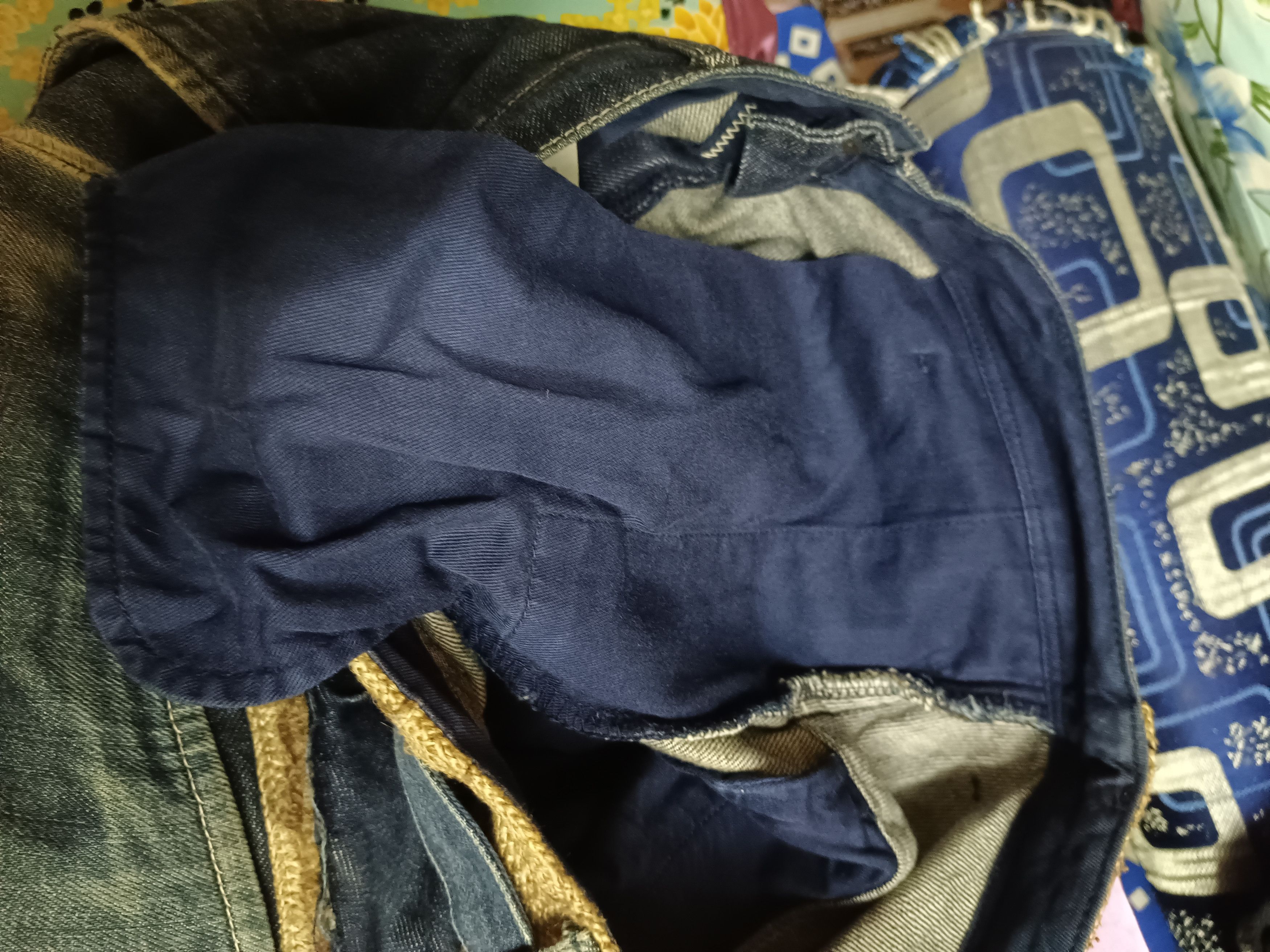 Kapital Kountry Clown Denim Pants Size US 31 - 12 Thumbnail
