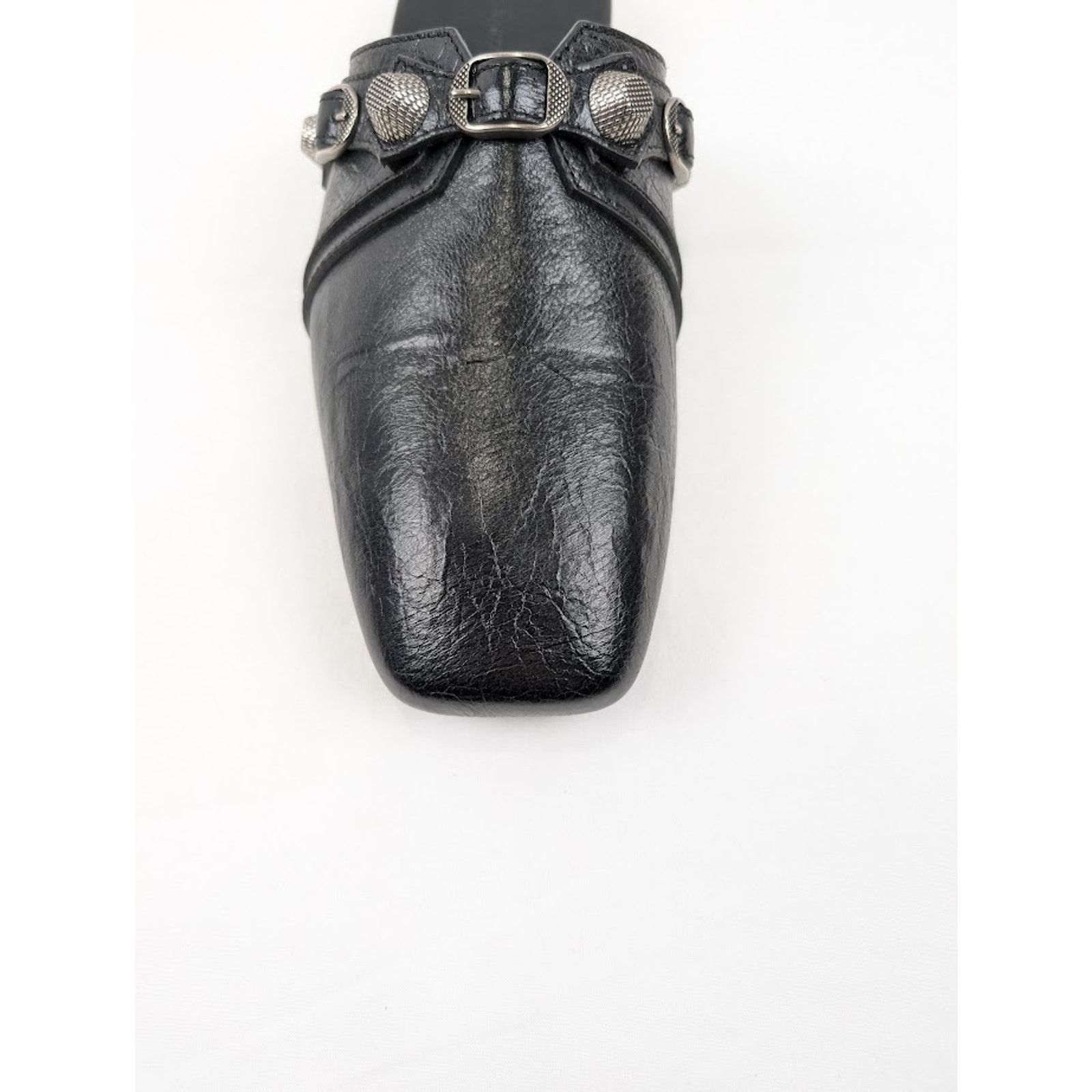 Balenciaga o1rshd1 Q:2 / Cosy Cagole F005 Arena Mules in Black/Aged Size US 13 / EU 46 - 5 Thumbnail