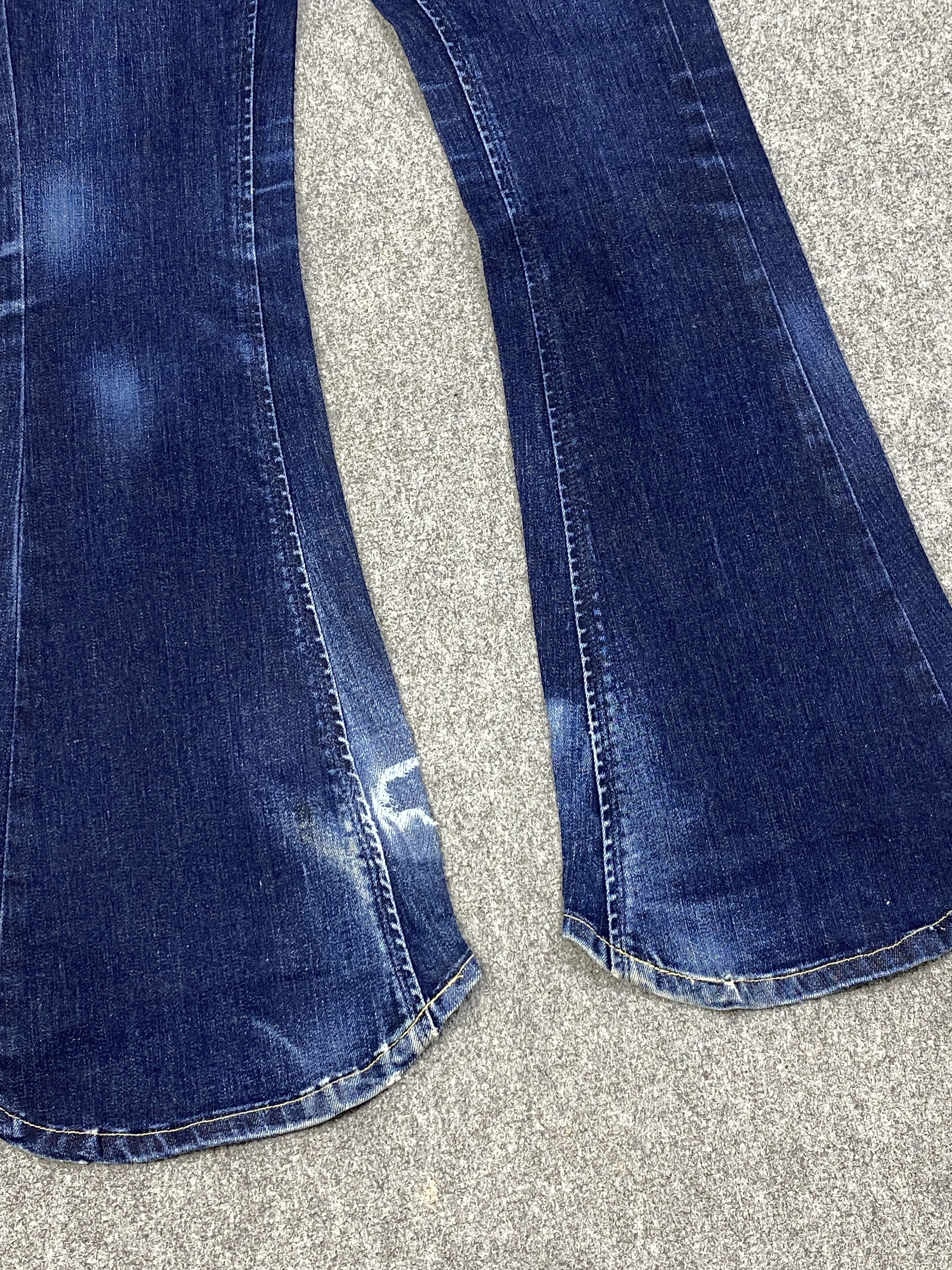 Edwin Vintage Edwin Faded Blue Flared Bootcut Jeans DP2847 Size US 29 - 6 Thumbnail