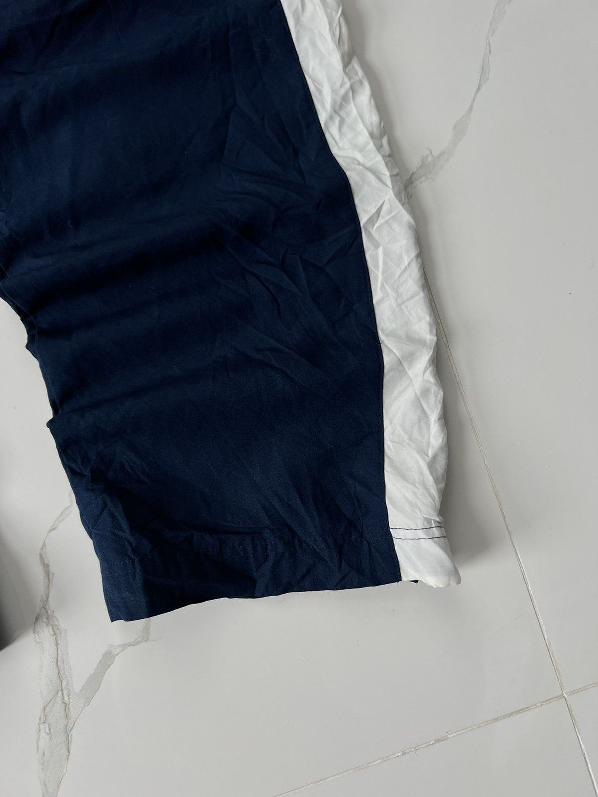 Nike × Vintage 90’s NIKE BOTTOM SWOOSH LOGO BAGGY Y2K TRACK PANTS Size US 34 / EU 50 - 3 Thumbnail
