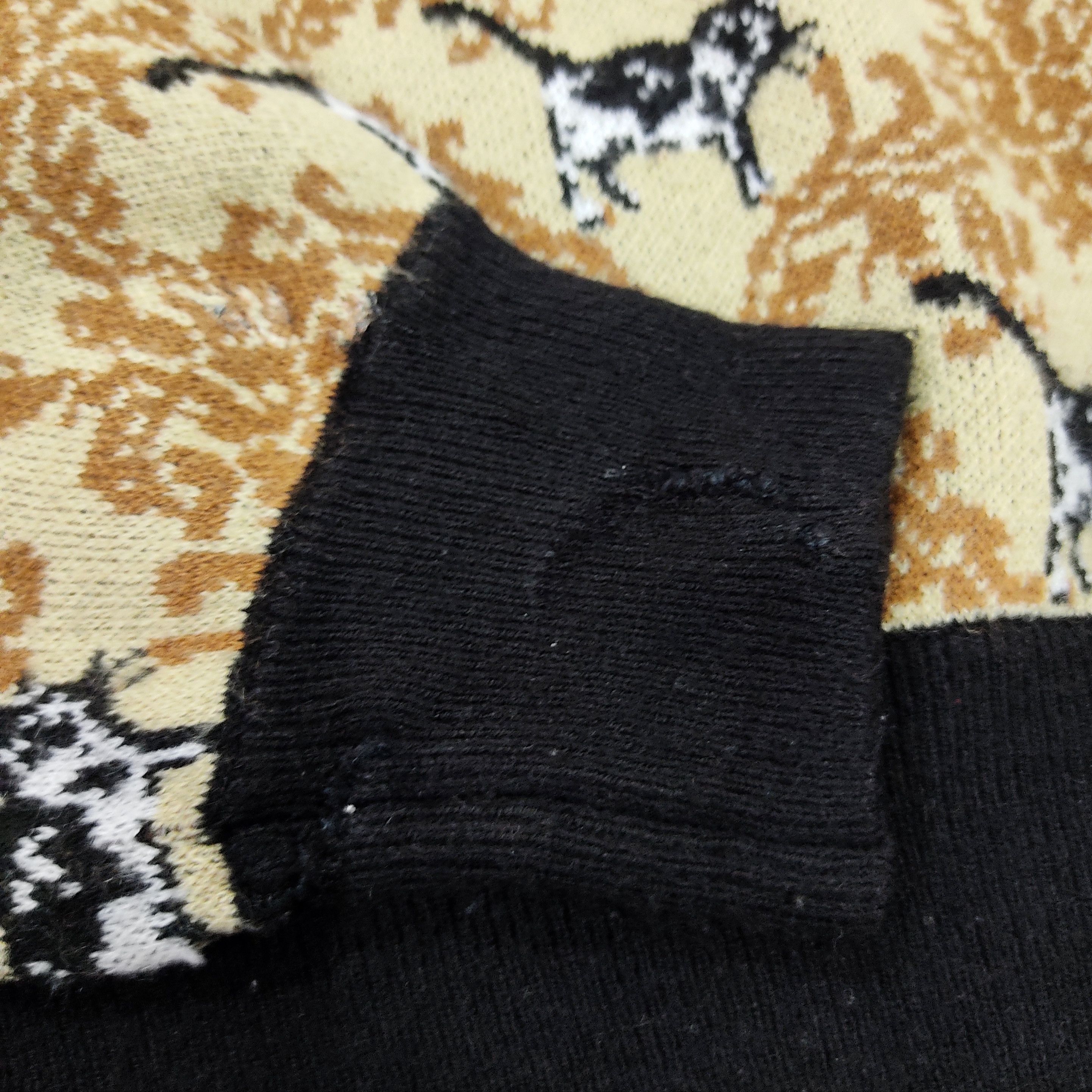 GU × Undercover GU Undercover Jacquard Knit Cropped Sweater Size S / US 4 / IT 40 - 9 Thumbnail