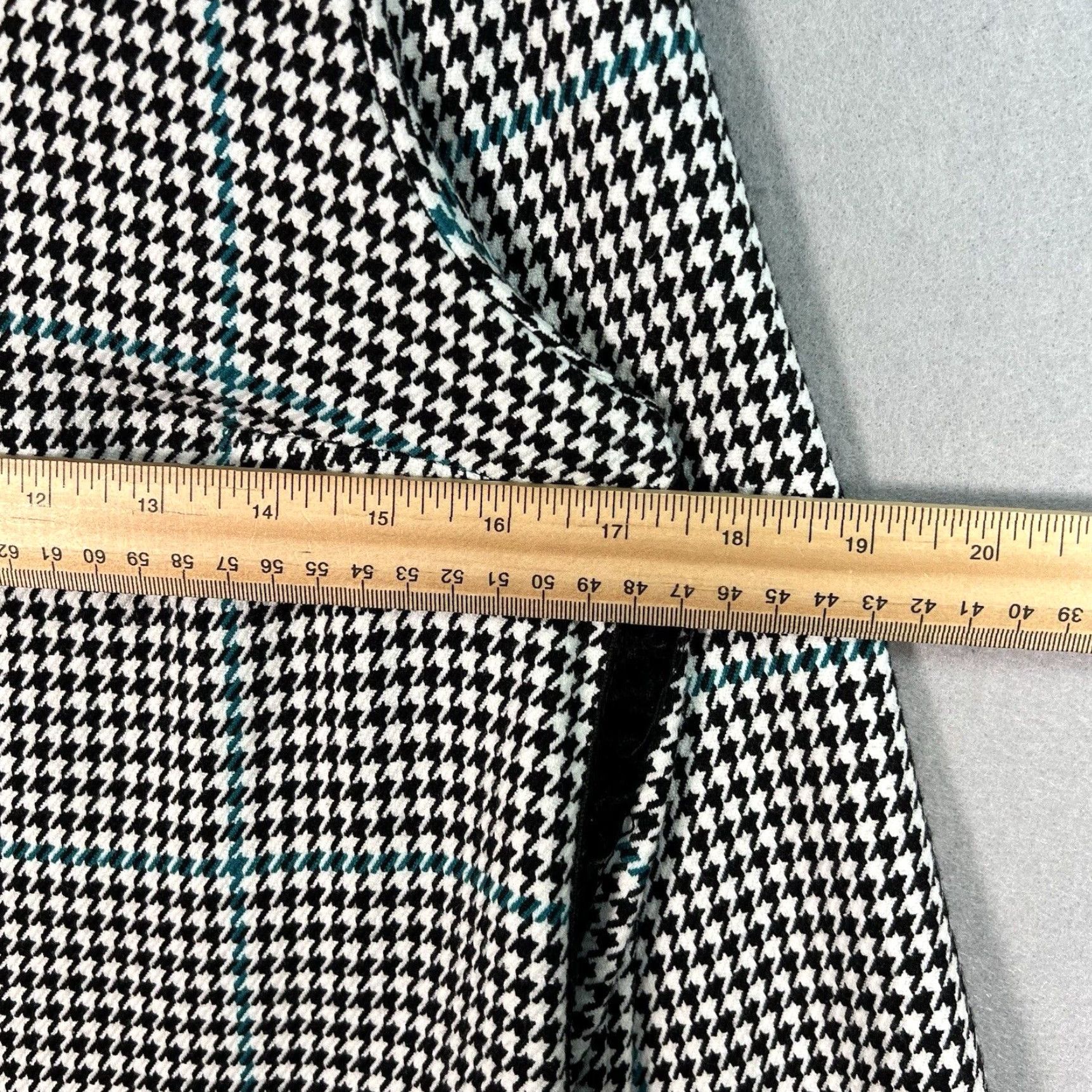 Zara Zara Trafuluc Long Sleeve Houndstooth Print Oversized Shift Dress Size Small Size XS / US 0-2 / IT 36-38 - 2 Thumbnail