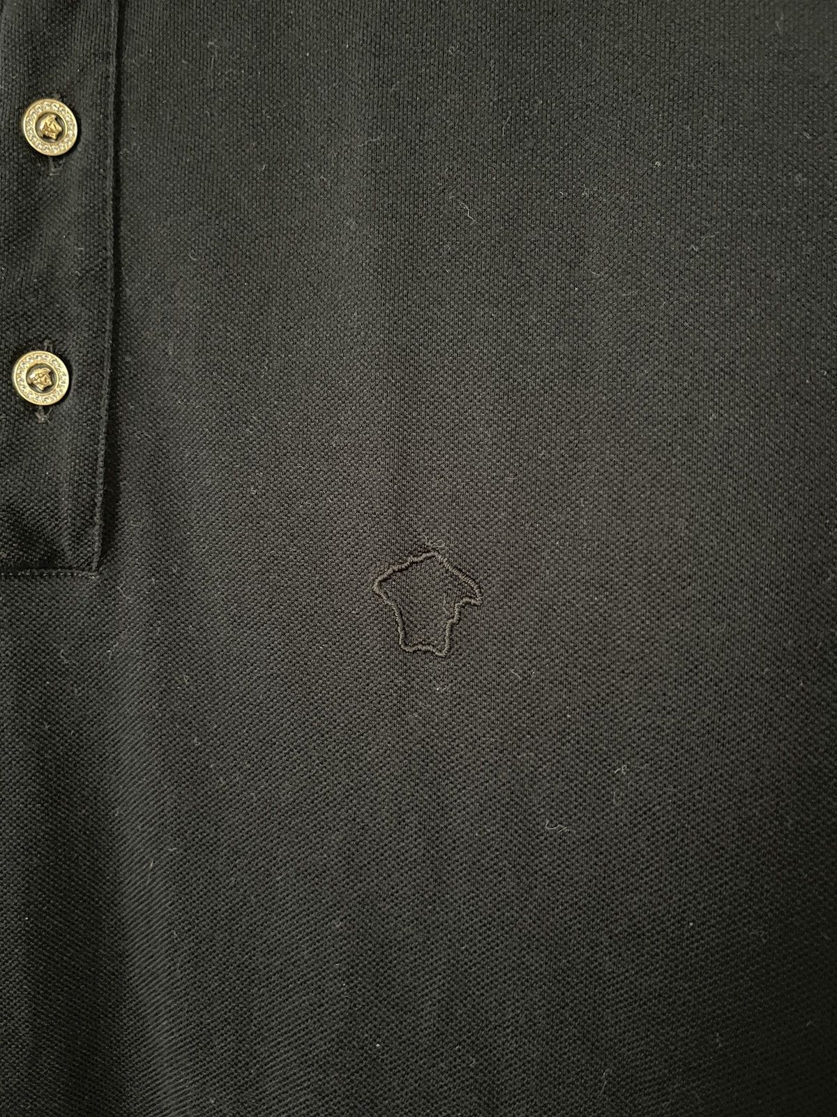 Versace Versace polo short sleeves jewels buttons Size US M / EU 48-50 / 2 - 6 Thumbnail