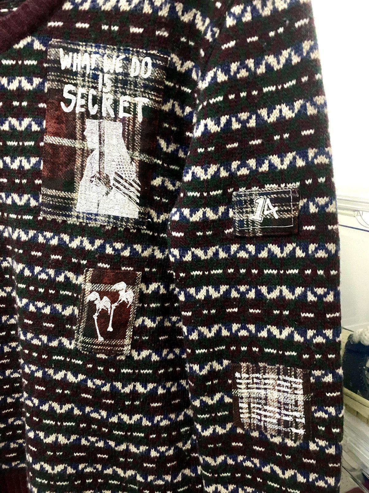 Raf Simons " What We Do Is Secret" Like riot patch wording G-Dragon Tee Size US M / EU 48-50 / 2 - 3 Thumbnail