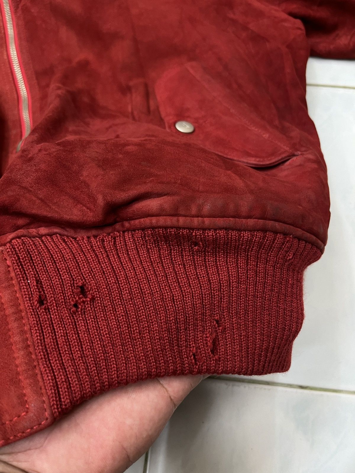 Genuine Leather 🔥🔥🔥STEALS VTG BIGI LEATHER BOMBER JACKET Size US M / EU 48-50 / 2 - 8 Thumbnail