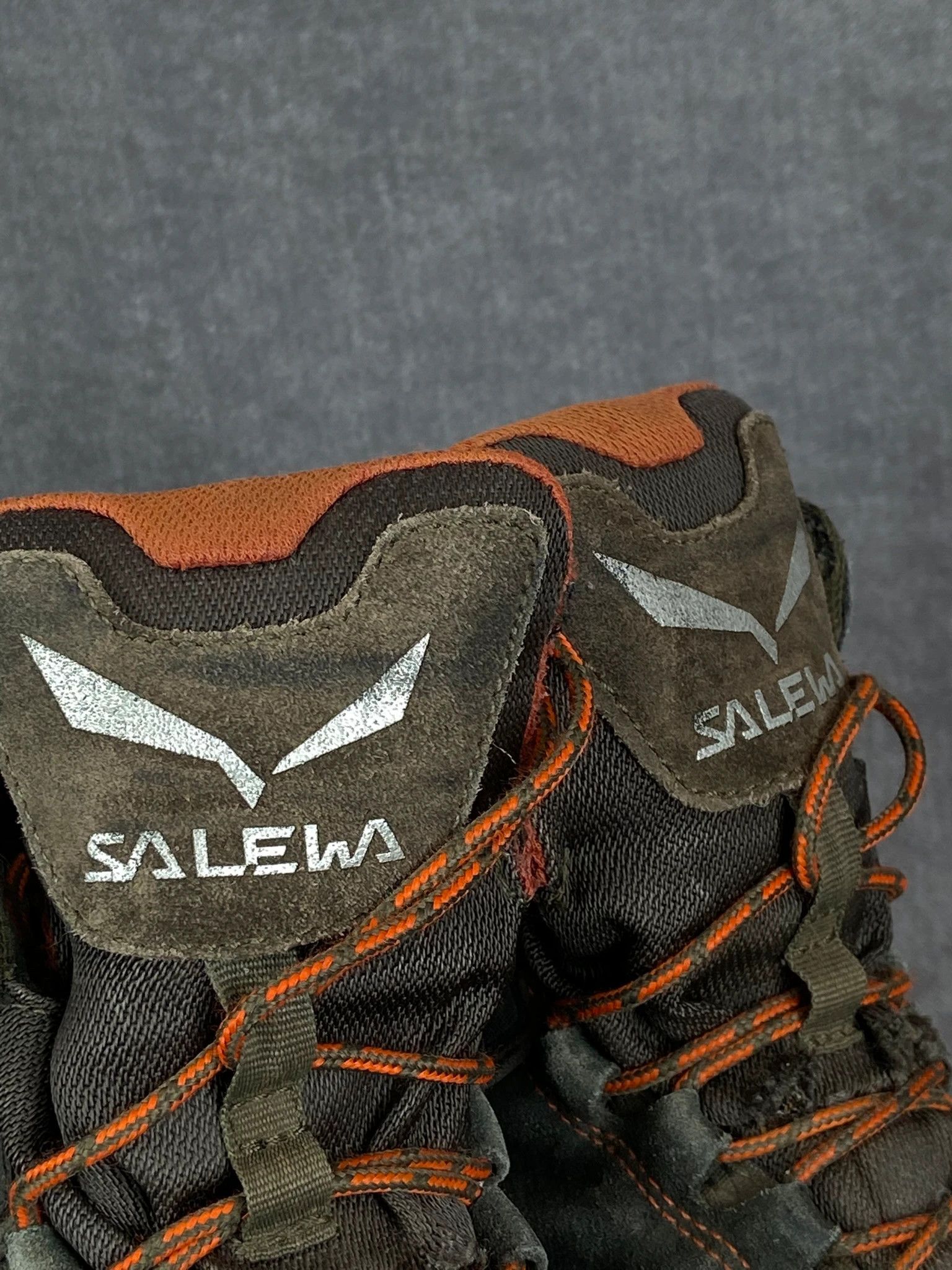 SALEWA Salewa Gore-Tex Khaki Trekking Shoes Size 41 Size US 8 / EU 41 - 8 Thumbnail