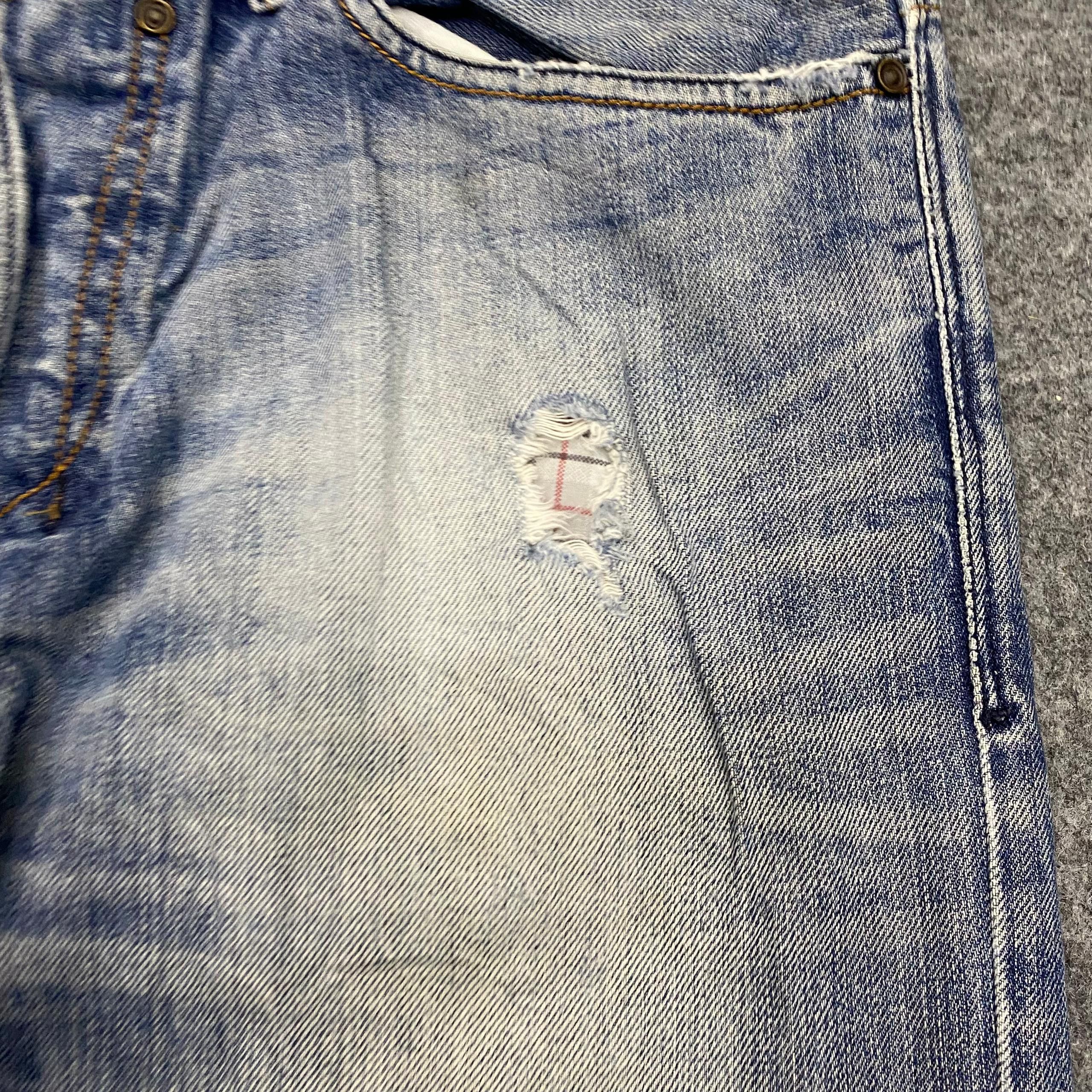 If Six Was Nine 💥Best Offer💥Vintage Diesel Industry Distressed Denim Size US 34 / EU 50 - 7 Thumbnail