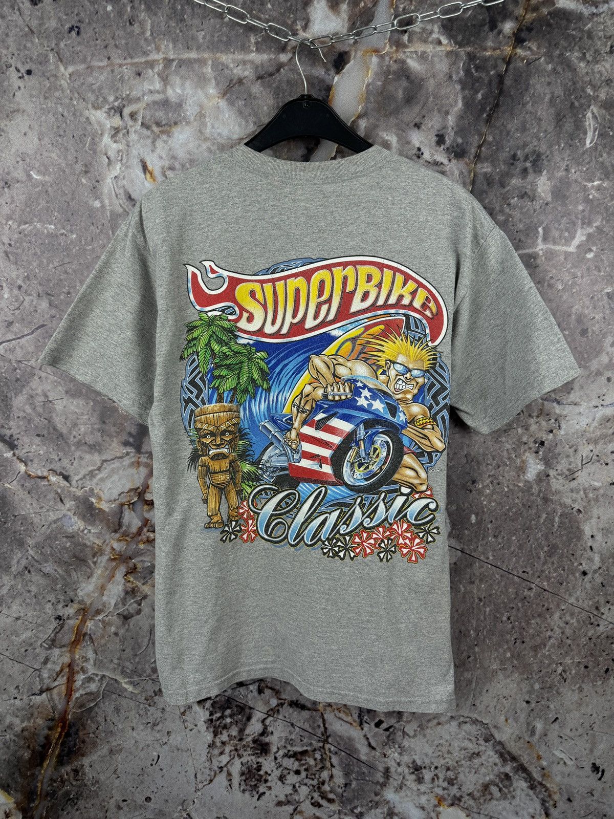Other × Vintage Men’s Superbike Classic 2003 T-Shirt Streetwear Size Medium Size US M / EU 48-50 / 2 - 1 Thumbnail