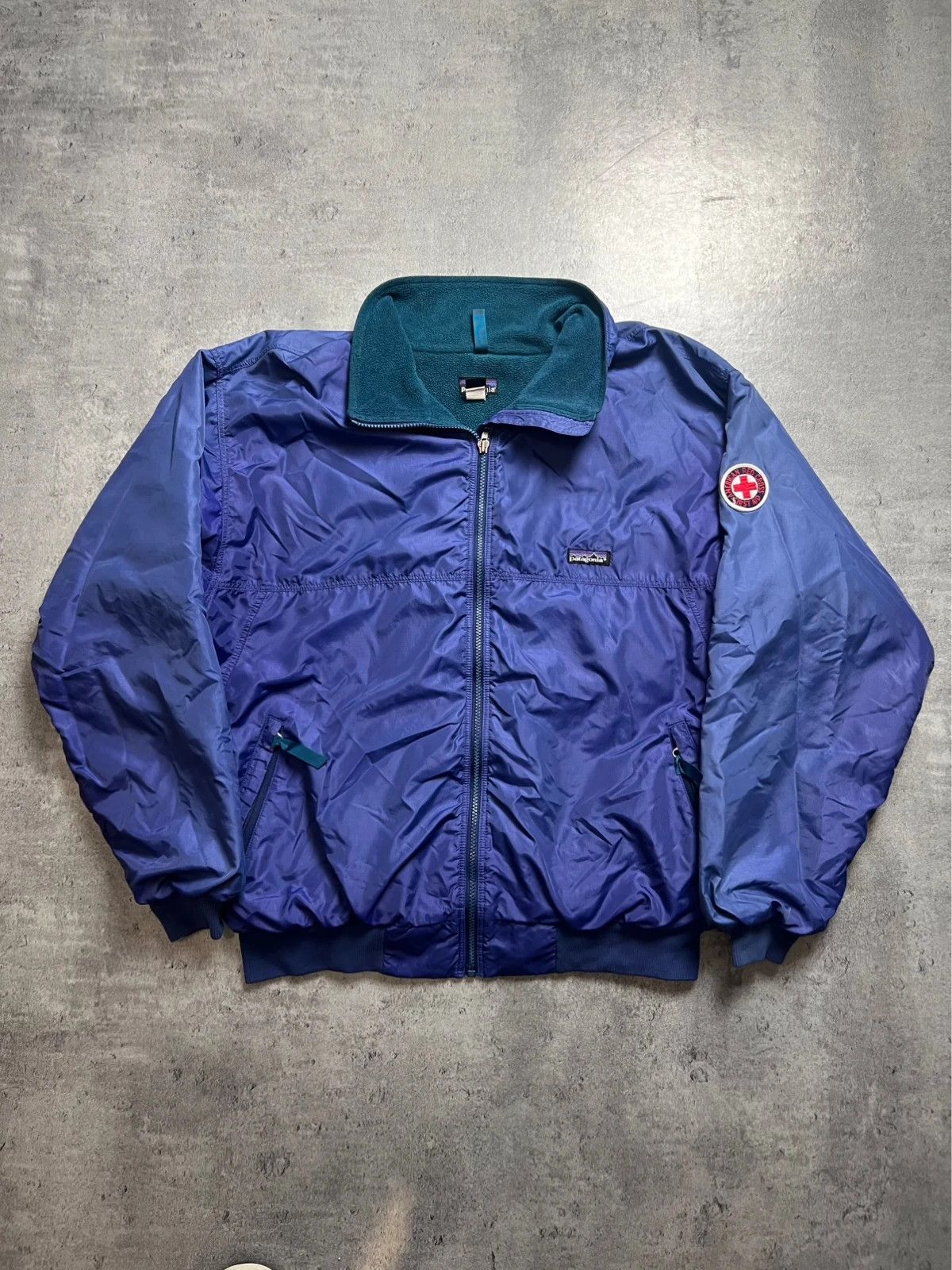 Patagonia Vintage blue patagonia light jacket Size US XL / EU 56 / 4 - 1 Thumbnail