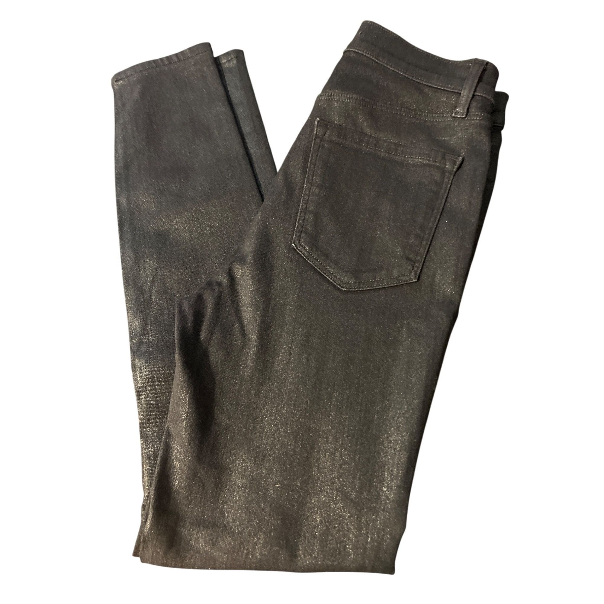 J Brand J Brand Womens Maria Skinny Jeans Black Cristalline Denim Si Size 26" / US 2 / IT 38 - 3 Thumbnail