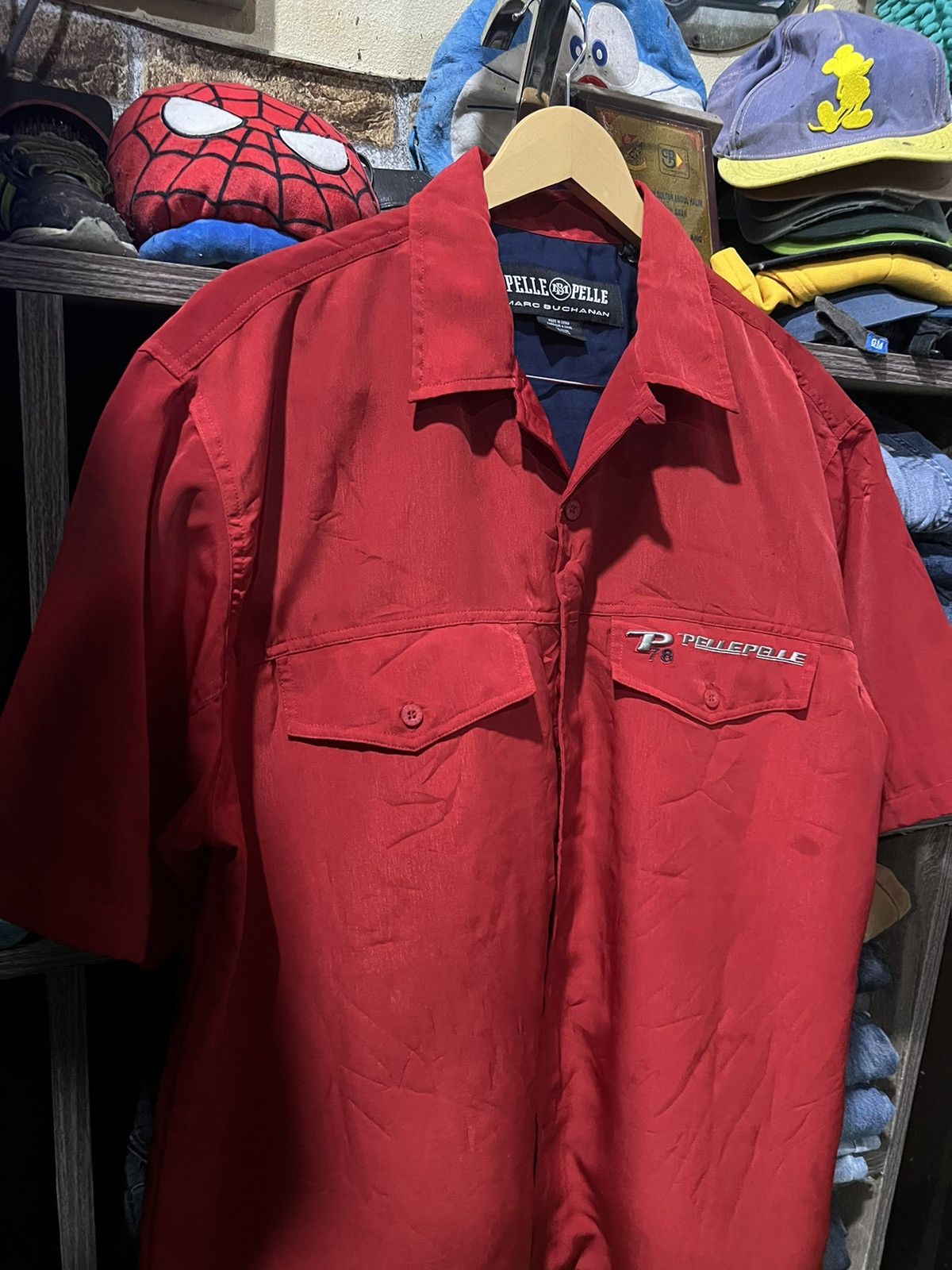 Pelle Pelle 🔥Pelle Pelle Marc Buchanan Short Sleeves Shirt Size US XL / EU 56 / 4 - 7 Thumbnail