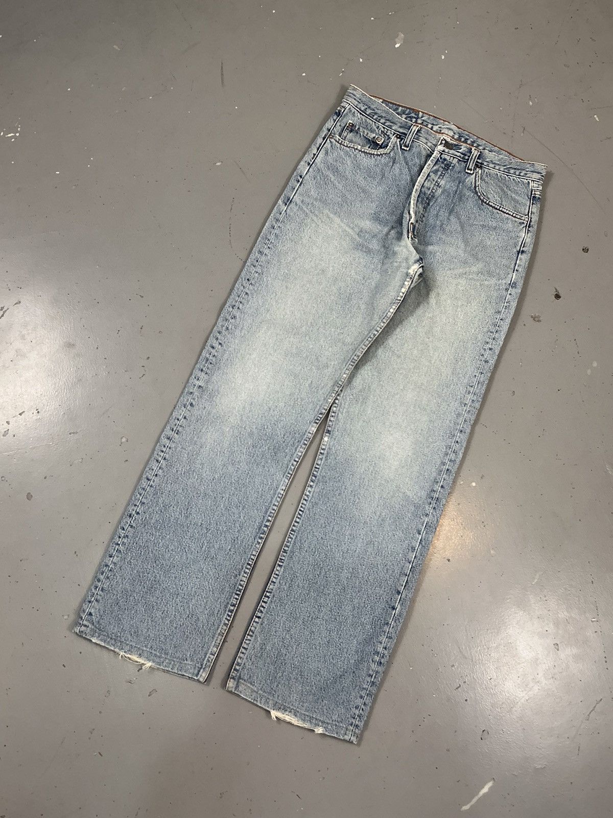 Levi's × Vintage Vintage Levi’s Strauss & co. Red tab distressed denim Size US 30 / EU 46 - 3 Thumbnail