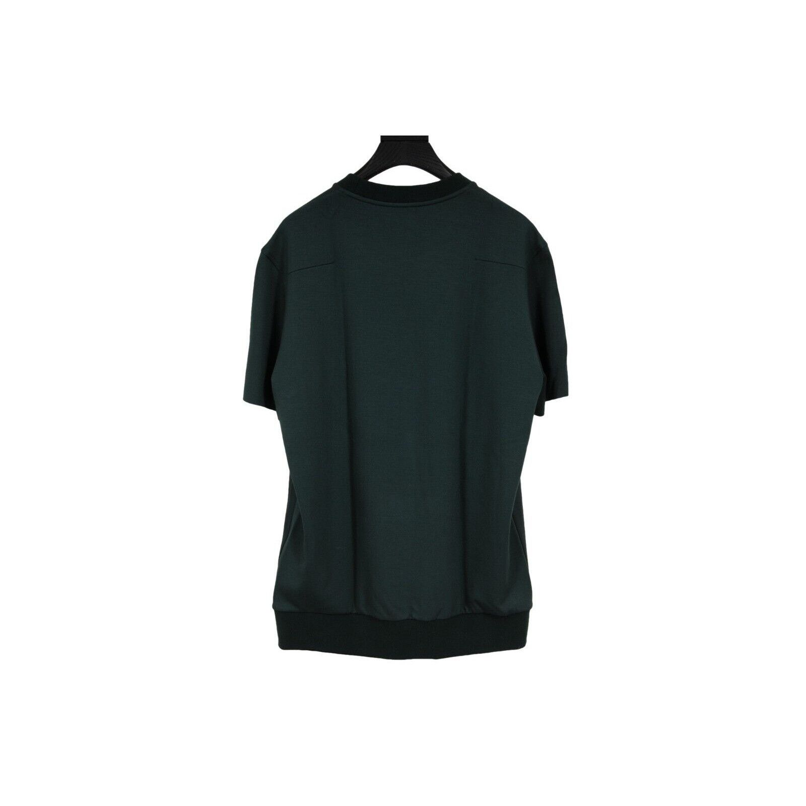 Dior Logo Tribal Short Sleeve Sweatshirt Green Size US M / EU 48-50 / 2 - 2 Thumbnail