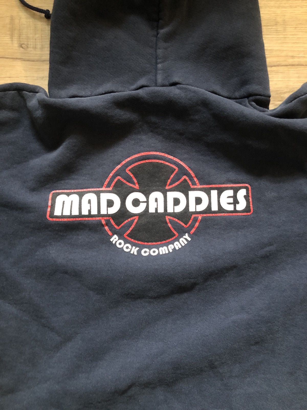 Mad Caddies Independent Truck logo parody hoodie