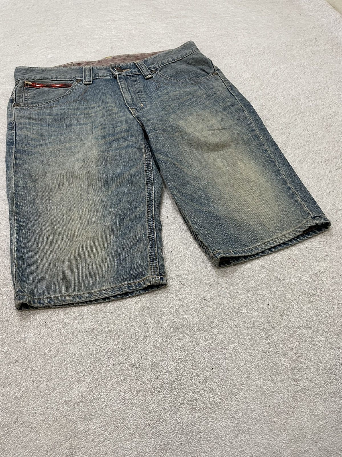 Japanese Brand 2000s Edwin Jorts Blue Jeans Mudwash Mudwash Denim Y2K LGB Size US 34 / EU 50 - 3 Thumbnail