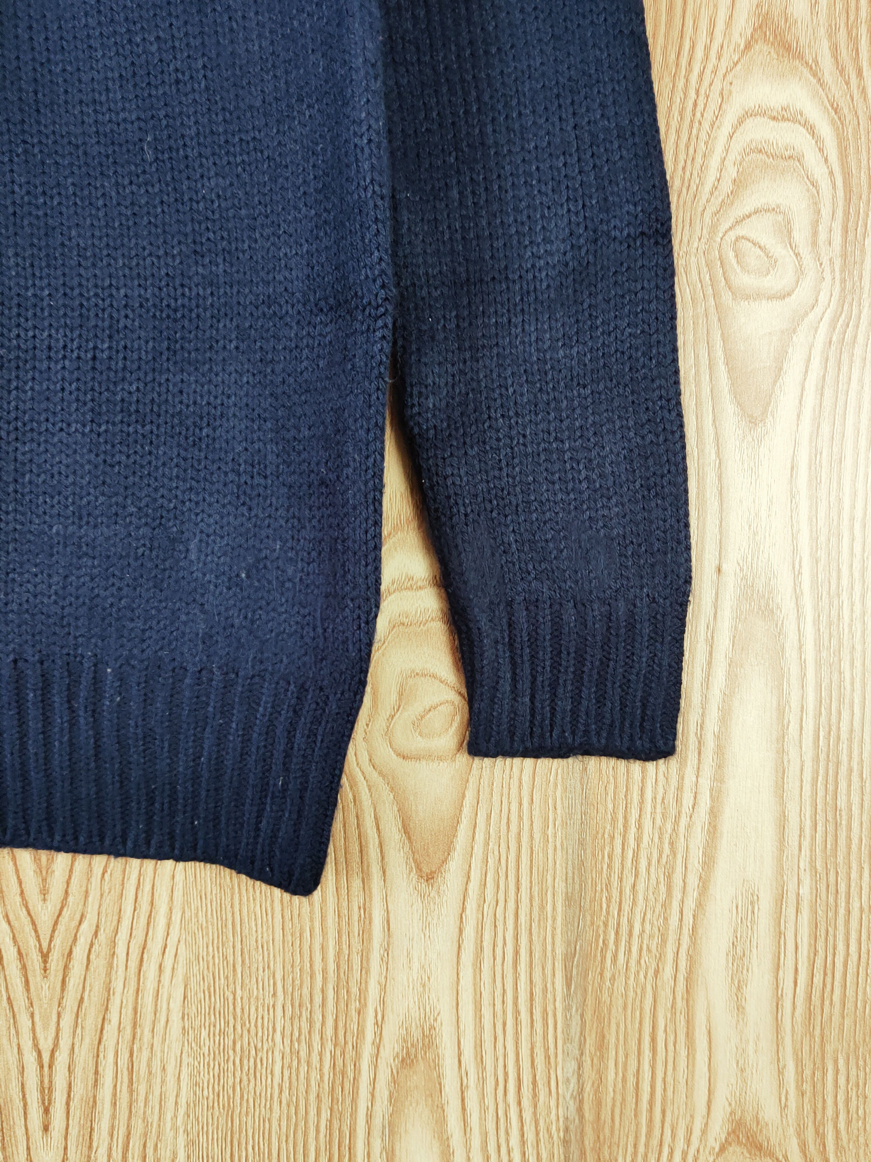 Japanese Brand Another Branch Navy Knitwear Sweatshirts #W660 Size US S / EU 44-46 / 1 - 6 Thumbnail
