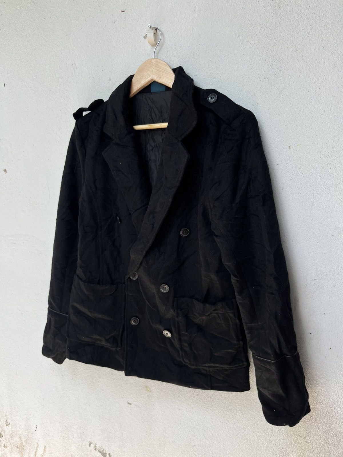 RAGEBLUE 💥Japanese Brand Rageblue Wool Jackets Size M / US 6-8 / IT 42-44 - 3 Thumbnail