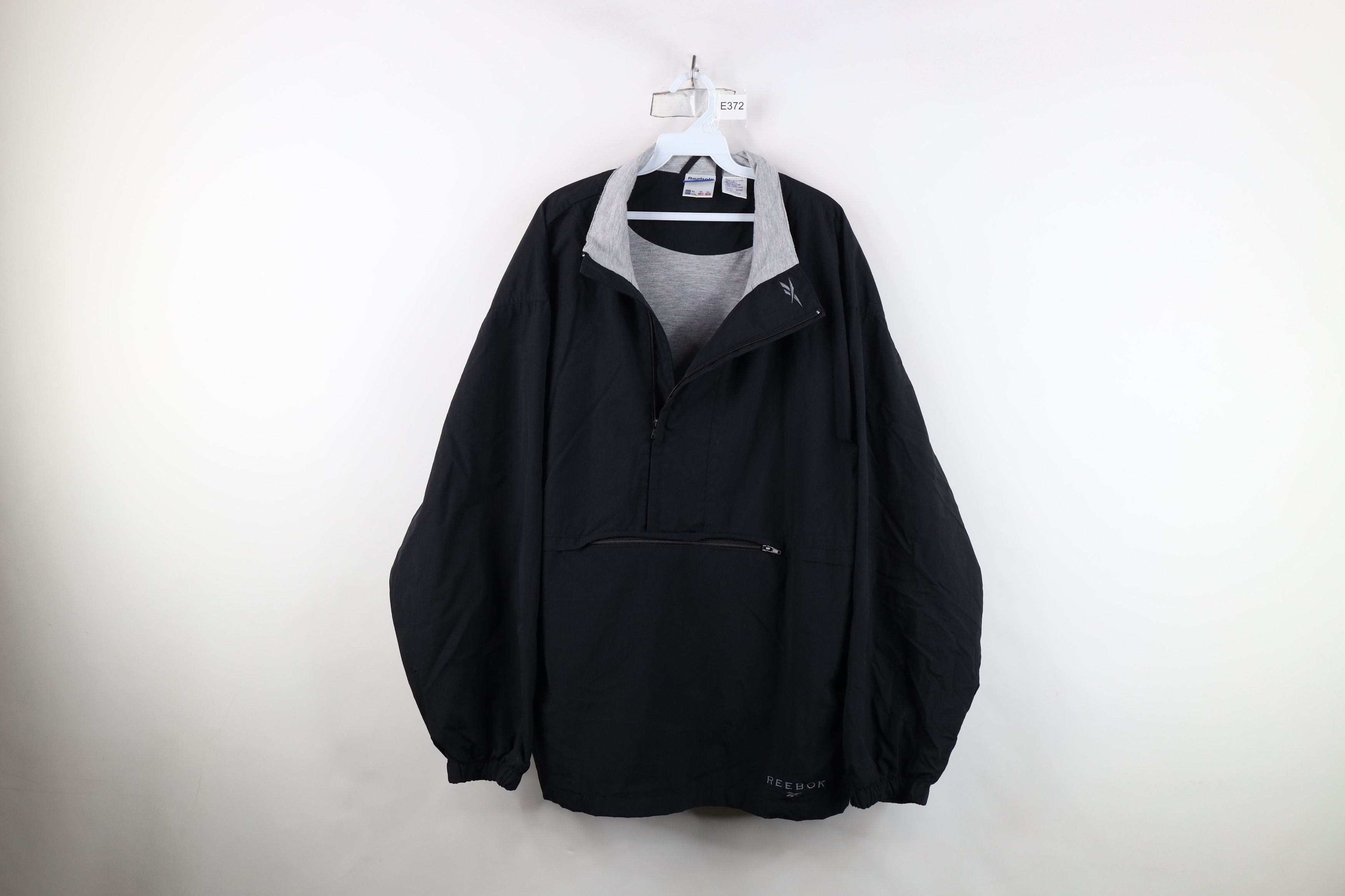 Reebok Vintage 90s Reebok Packable Pullover Windbreaker Jacket Size US XL / EU 56 / 4 - 1 Thumbnail