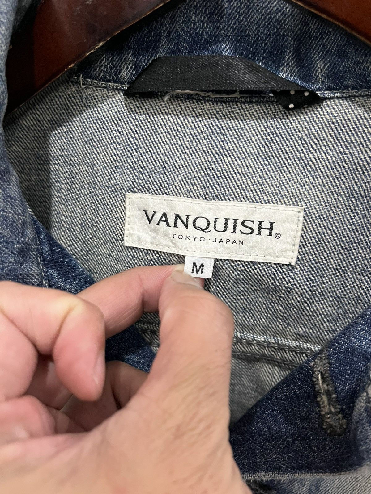 Japanese Brand × Vanquish Vanquish painter denim jacket Size US M / EU 48-50 / 2 - 6 Thumbnail
