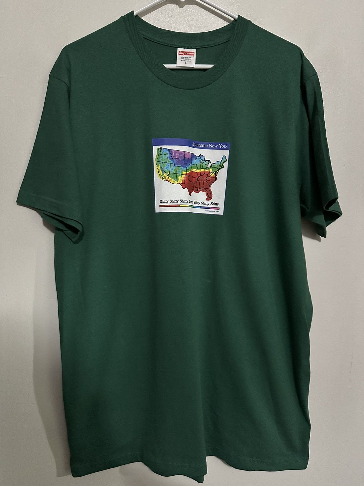 Supreme Supreme Weather Tee Size US L / EU 52-54 / 3 - 1 Thumbnail