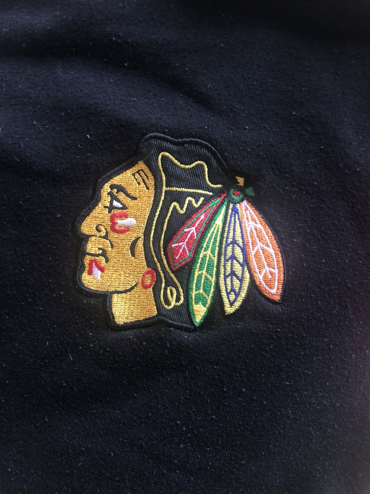 NHL × Vintage CHICAGO BLACKHAWKS NHL VINTAGE BOMBER JACKET Size US M / EU 48-50 / 2 - 2 Thumbnail