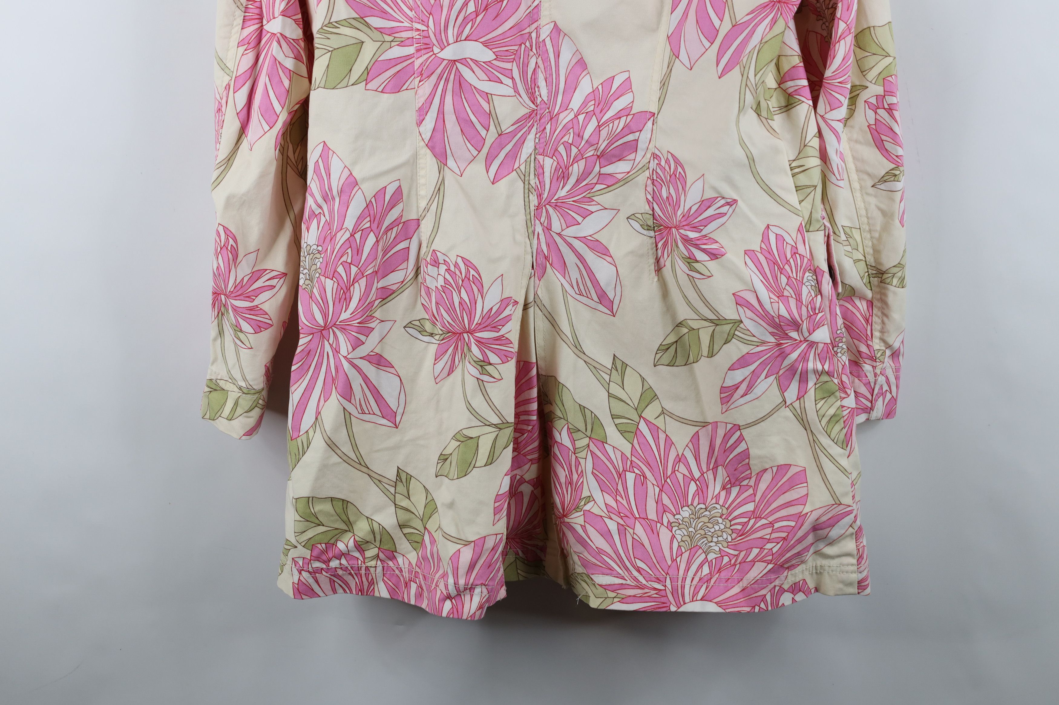 Tommy Hilfiger Vintage Y2K Tommy Hilfiger Flower Kimono Style Jacket Size L / US 10 / IT 46 - 15 Thumbnail