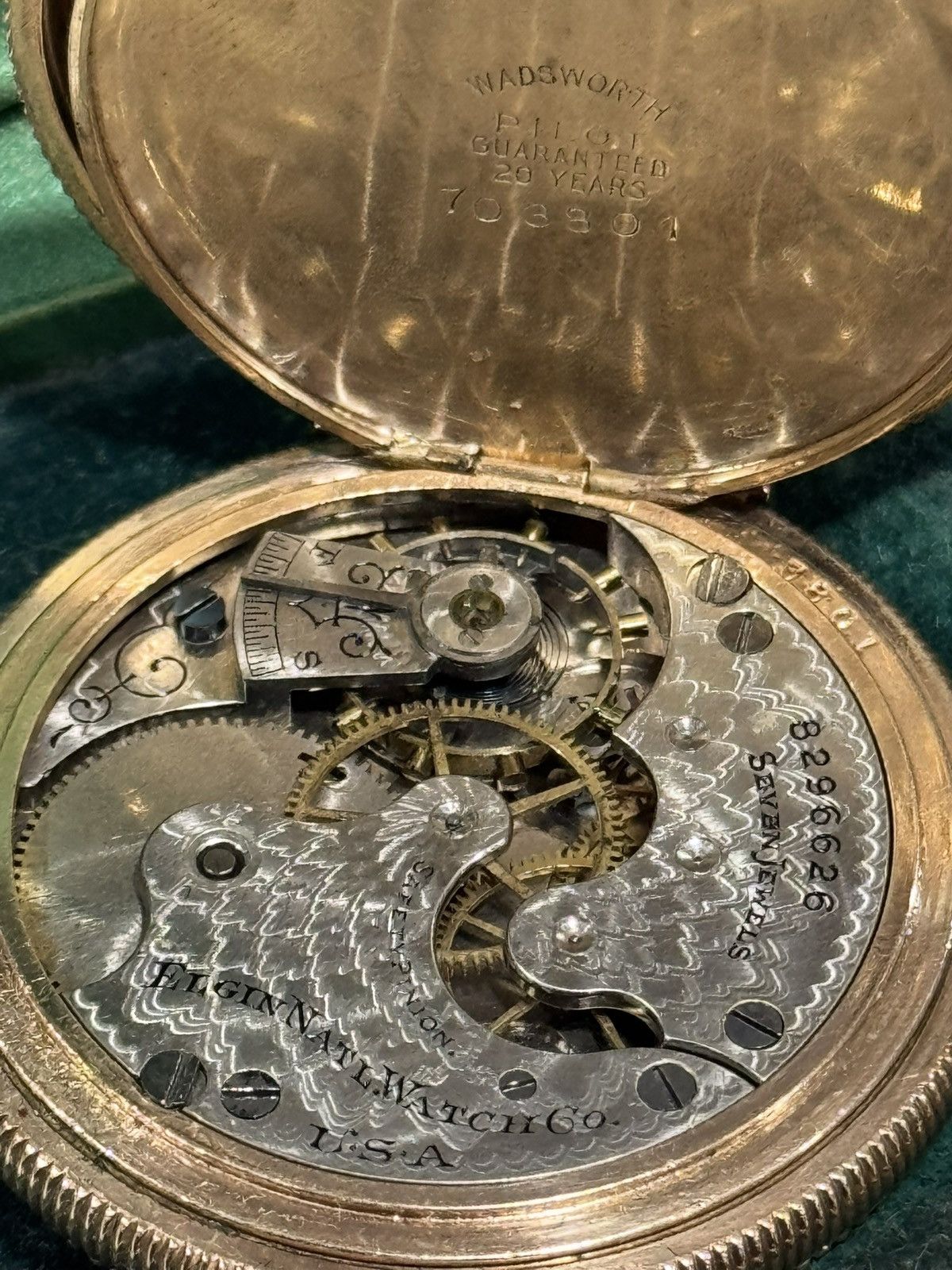 Elgin National Watch Company Vintage 1890s Elgin Gold Filled Pocket Watch Size ONE SIZE - 24 Thumbnail