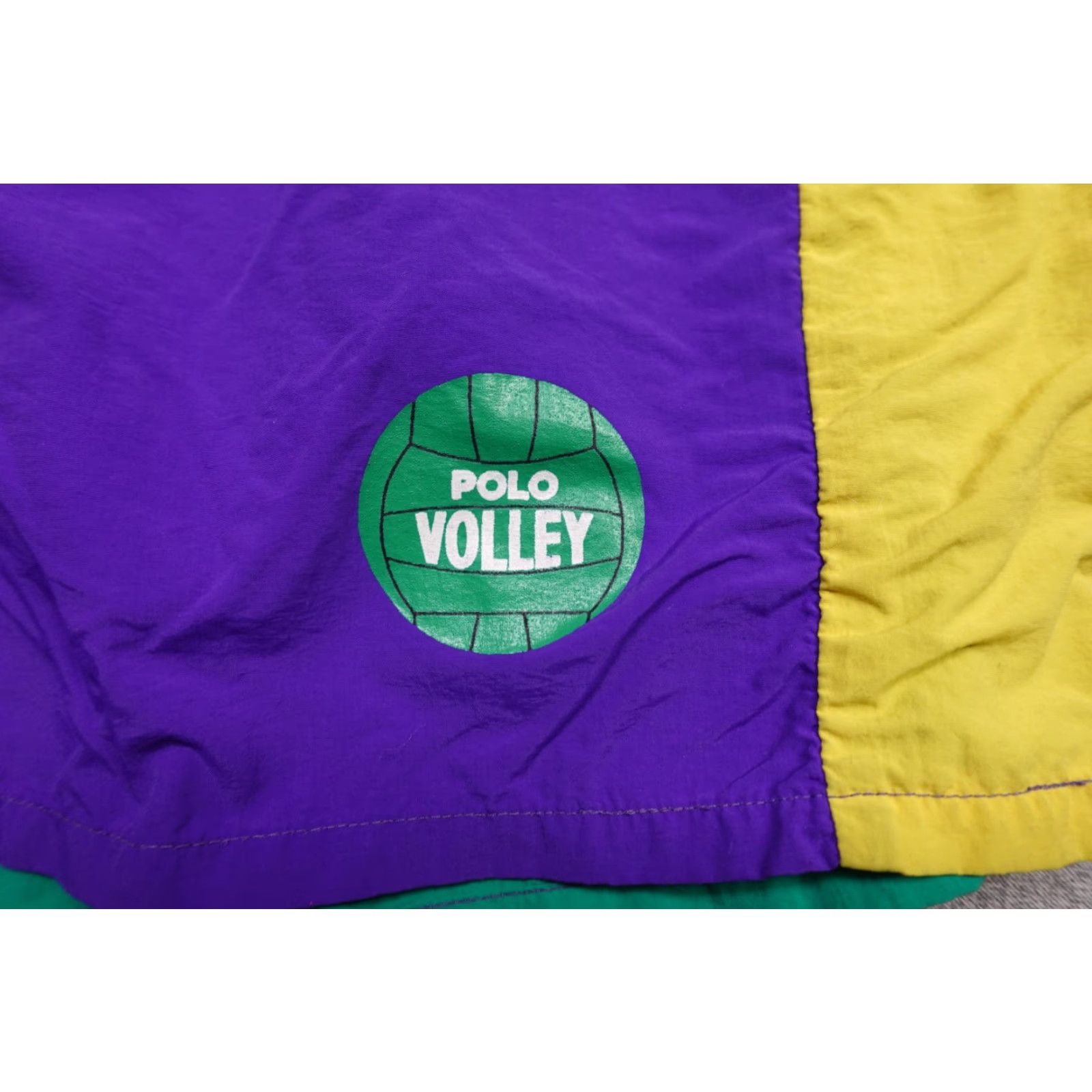 Polo Ralph Lauren VINTAGE Polo Ralph Lauren Short Shirt XL Mens Purple USA Logo Zipper Pocket 5-Pocket Chino Casual Size US XL / EU 56 / 4 - 2 Thumbnail
