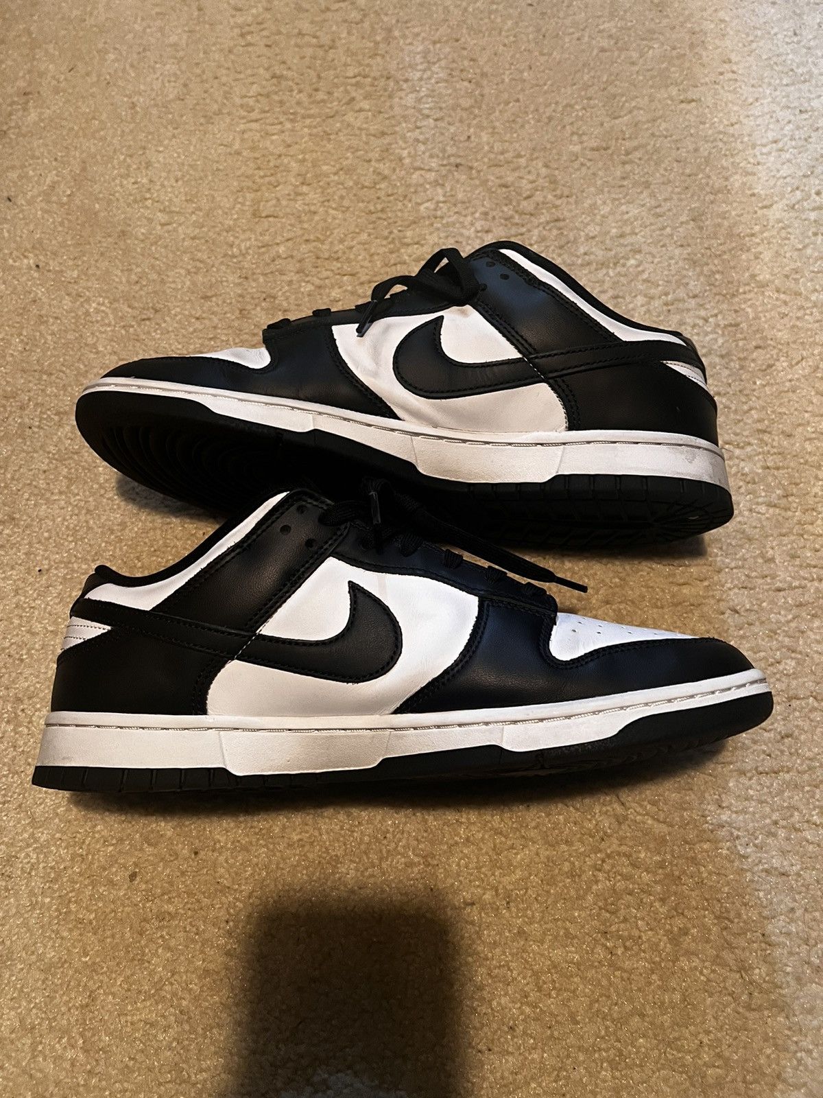Nike Panda dunks size 12 barely used Size US 12 / EU 45 - 1 Thumbnail